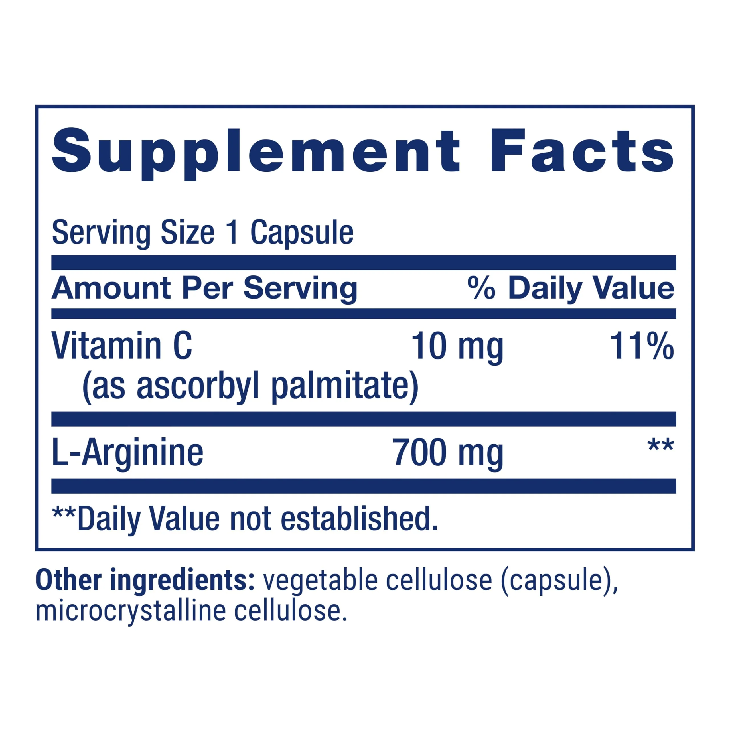 Life Extension L-Arginine Caps, 700 mg, Vitamin C & Amino Acid for Optimal arterial Health, Supports Heart & Immune Health, Healthy Tissue & Bones, Gluten Free, Non-GMO, 200 Capsules - Image 8