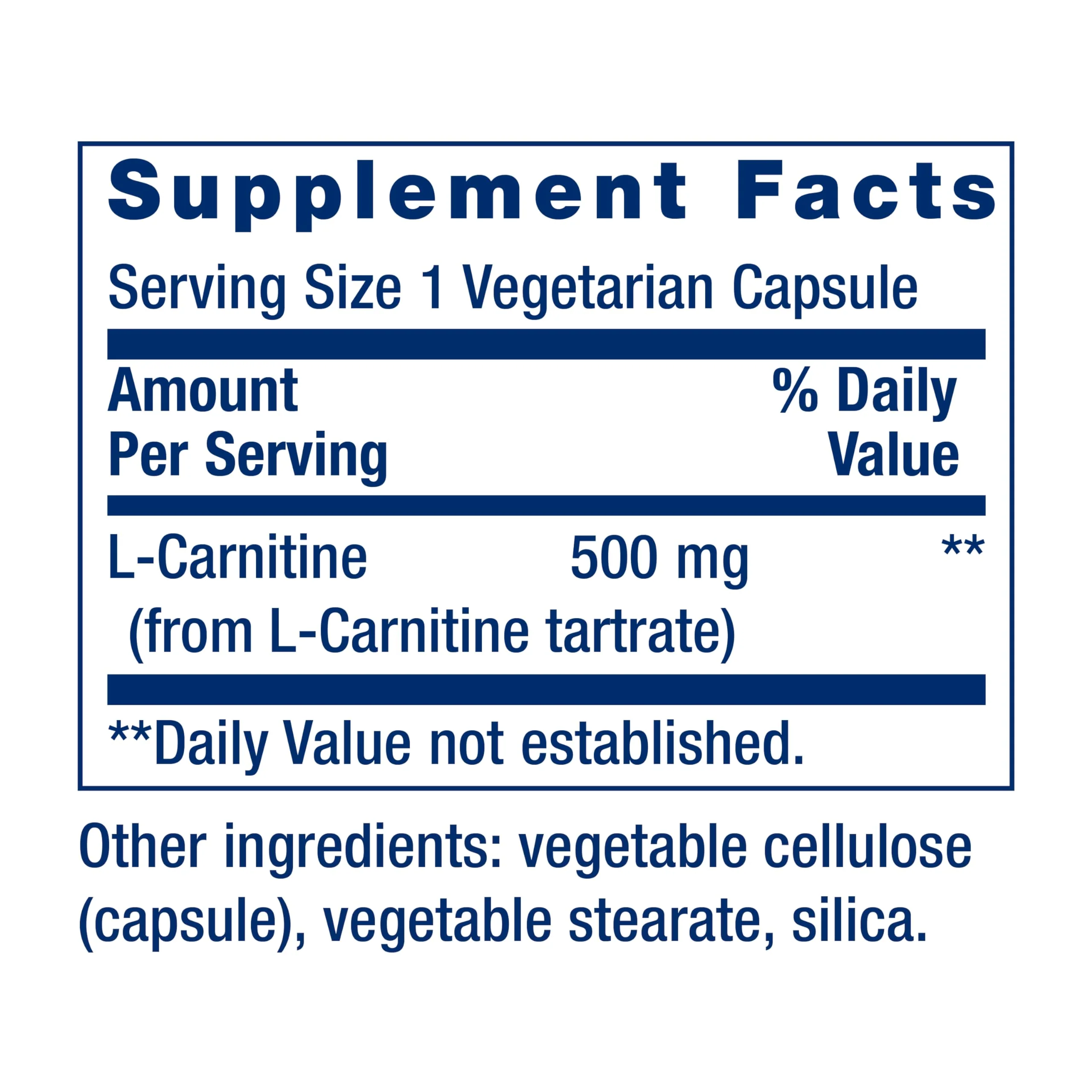 Life Extension L-Carnitine – 500 mg, Energy Supplement, Memory Supplement – Free Form Amino Acid, Nitric Oxide Support, Healthy Blood Pressure – Gluten-Free, Non-GMO, Vegetarian – 30 Capsules - Image 7