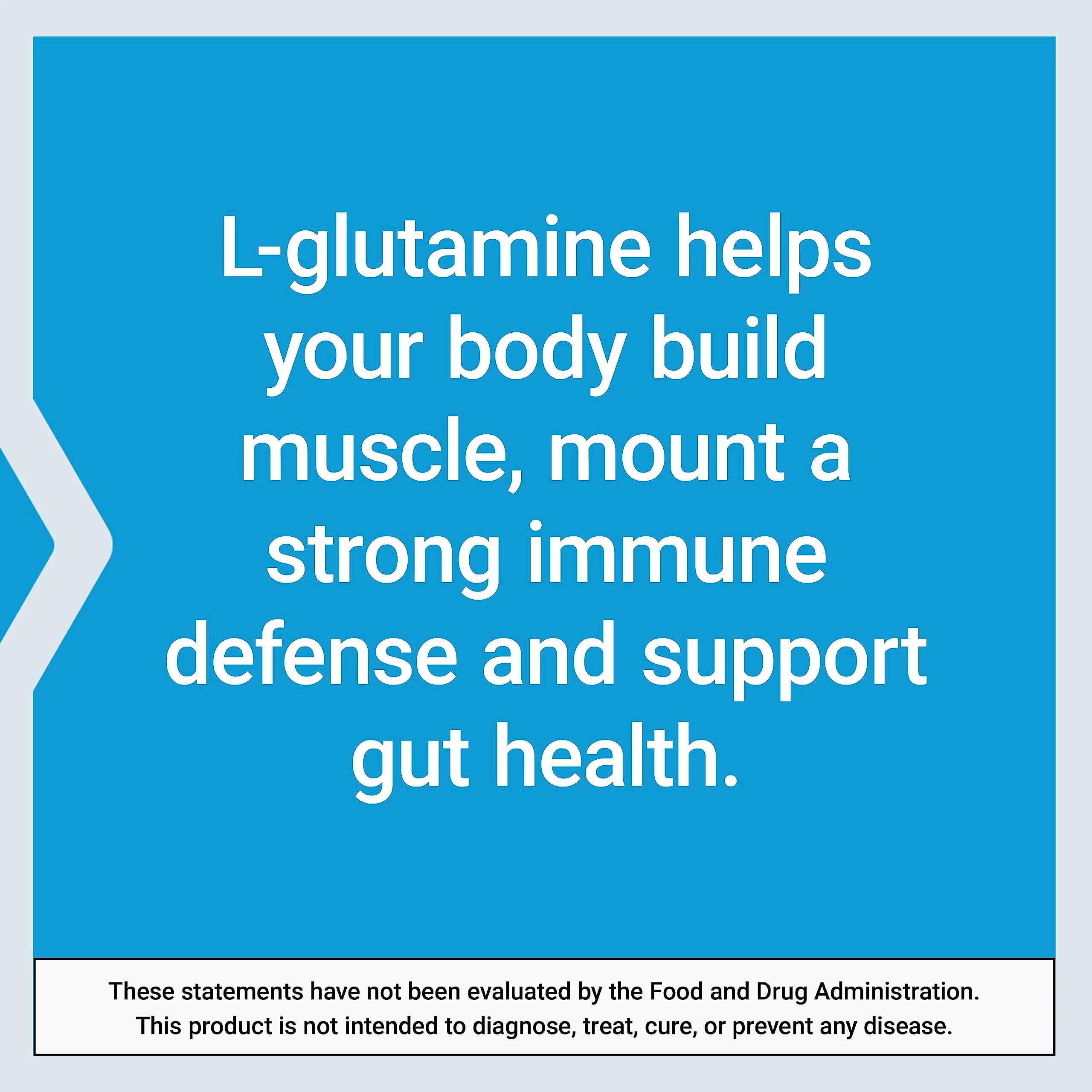 Life Extension L-Glutamine, 500 mg L-glutamine, Amino Acid, Supports Muscle Health and Immune Health, Gluten-Free, Non-GMO, 100 Vegetarian Capsules - Image 5