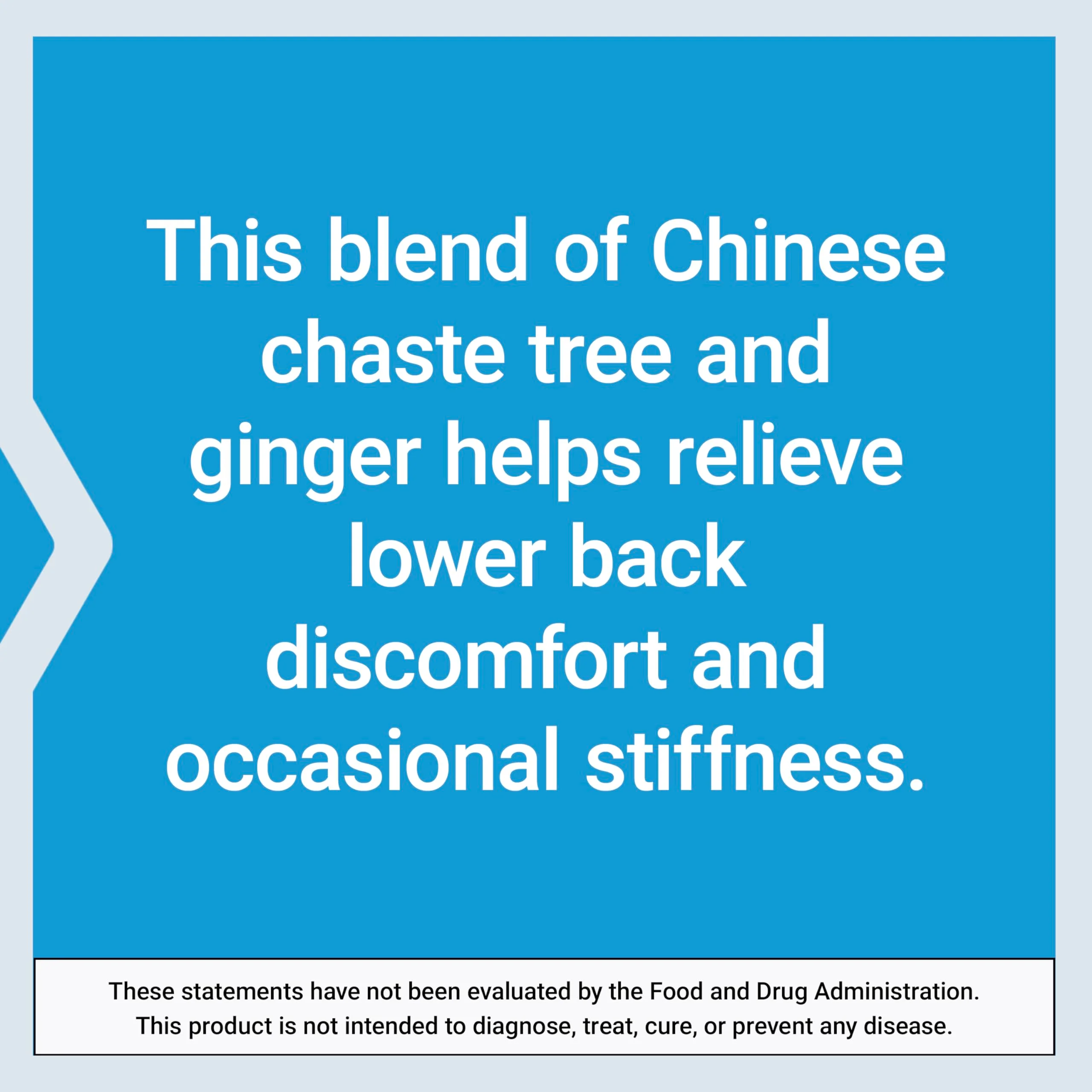 Life Extension Lower Back Relief, Chinese Chaste Tree, Ginger Extract, for Lower Back discomfort and Occasional Stiffness, Non-GMO, Gluten Free, Vegetarian, 60 Capsules - Image 6