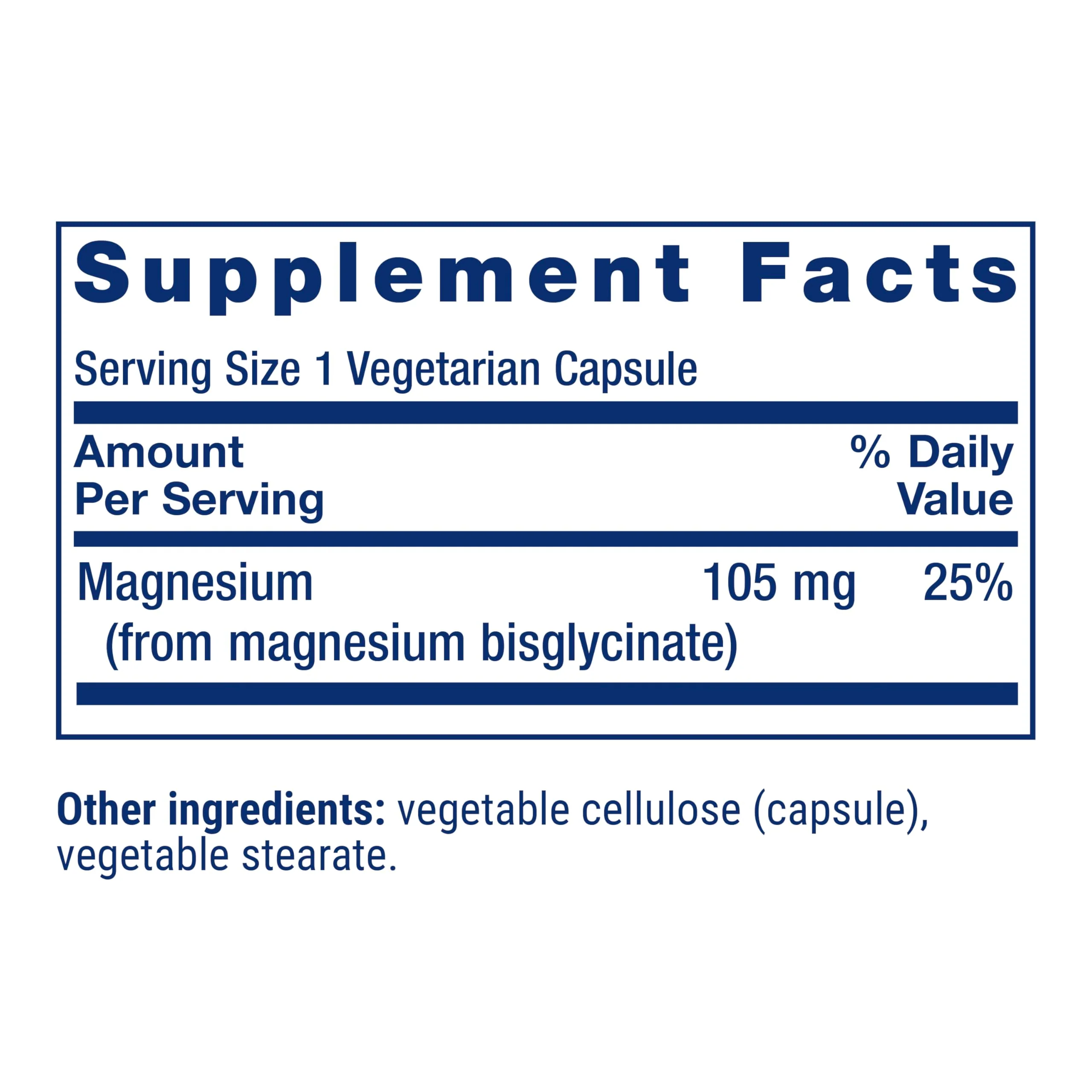 Life Extension Magnesium Glycinate, Heart Health, Bone Health, Nerve and Muscle Support, Highly absorbable, Gluten-Free, Non-GMO, Vegetarian, 90 Capsules - Image 10