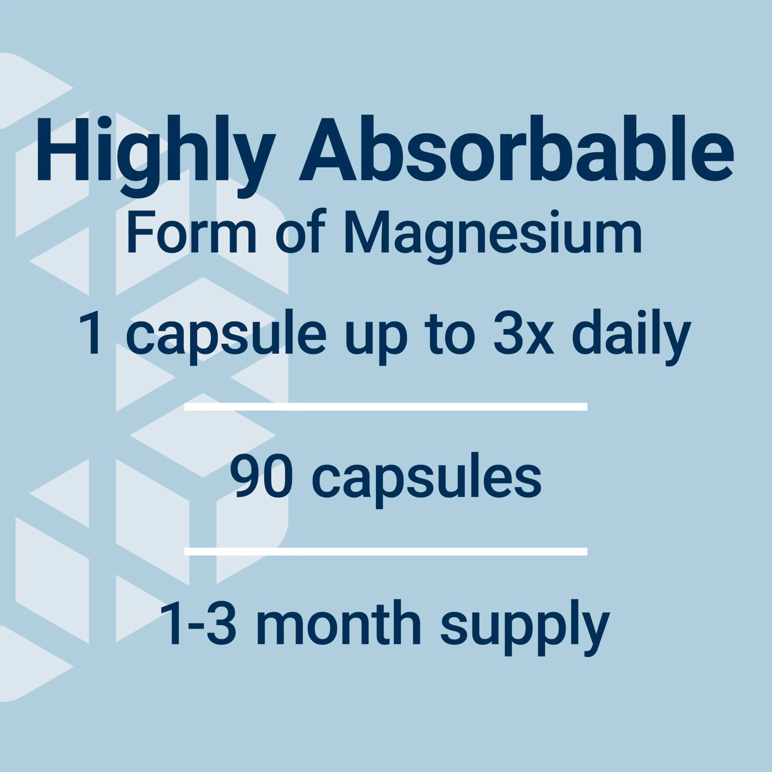 Life Extension Magnesium Glycinate, Heart Health, Bone Health, Nerve and Muscle Support, Highly absorbable, Gluten-Free, Non-GMO, Vegetarian, 90 Capsules - Image 8