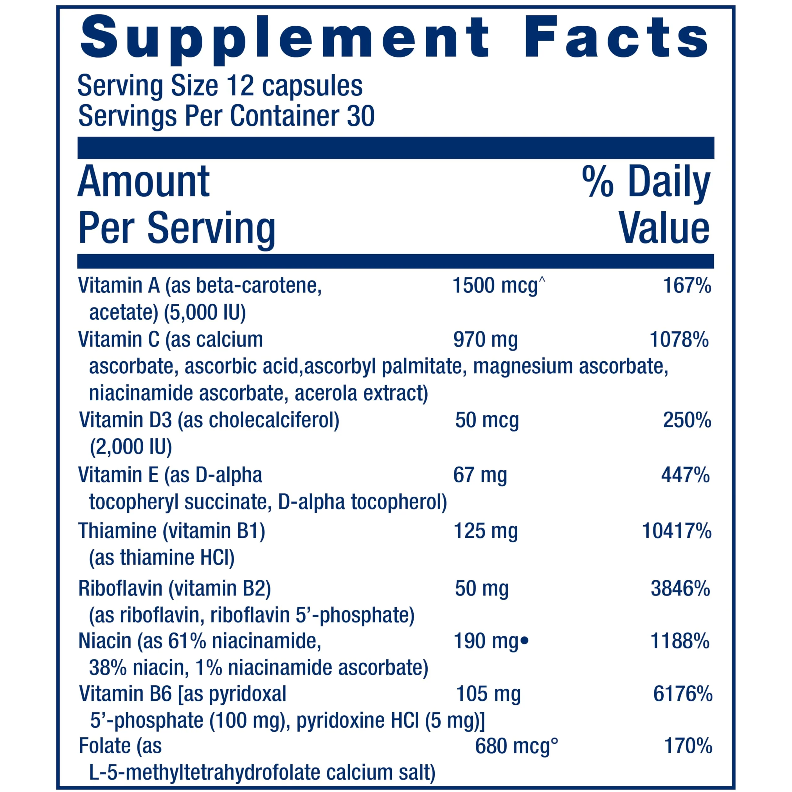 Life Extension Mix™ Capsules, high-Potency, Advanced Vitamin, Mineral, Fruit & Vegetable Formula, Vitamin C, B, D, E, Magnesium, for Whole-Body Health, Healthy Aging, Gluten-Free, 360 Capsules - Image 7