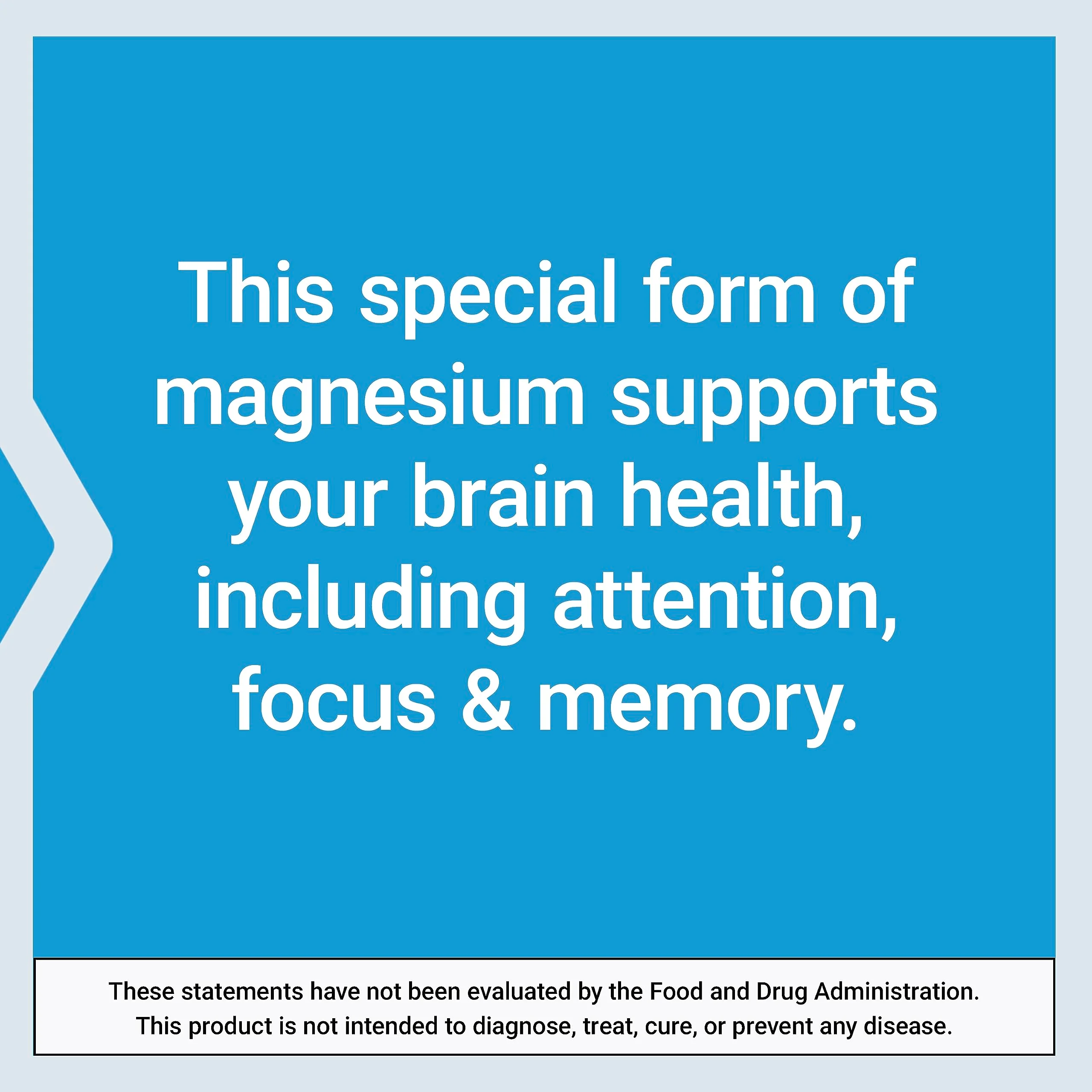 Life Extension Neuro-mag Magnesium L-threonate, Magnesium L-threonate, Brain Health, Memory & Attention, Gluten Free, Vegetarian, Non-GMO, 90 Vegetarian Capsules (Pack of 2) - Image 7