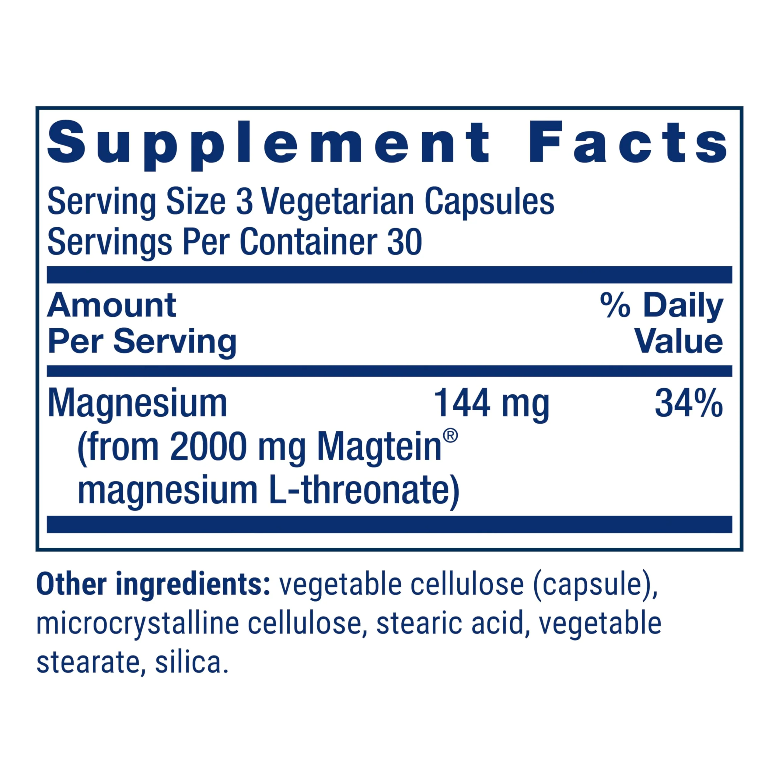 Life Extension Neuro-Mag Magnesium L-Threonate, Memory Health, Quick Thinking, Cognitive Health Support, Vegetarian, Non-GMO, 90 Vegetarian Capsules (144 mg from 2000 mg Magtein magnesium L-threonate - Image 10