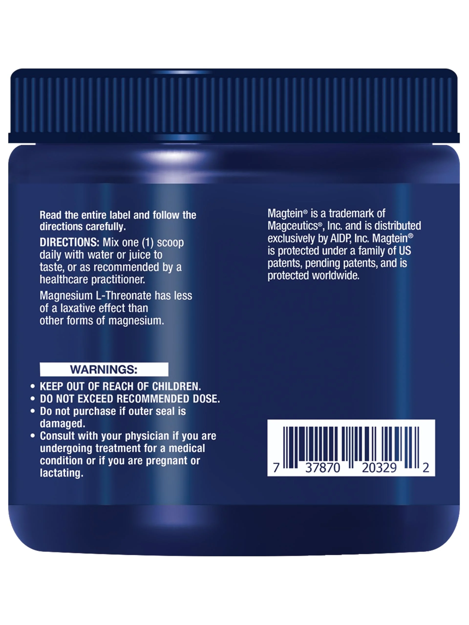 Life Extension Neuro-Mag Magnesium L-Threonate Powder (Tropical Punch) - Ultra-Absorbable Magnesium - Supports Memory, Focus, Cognitive Function & Mood - Gluten free, Non-GMO, Vegetarian (30 Servings) - Image 11