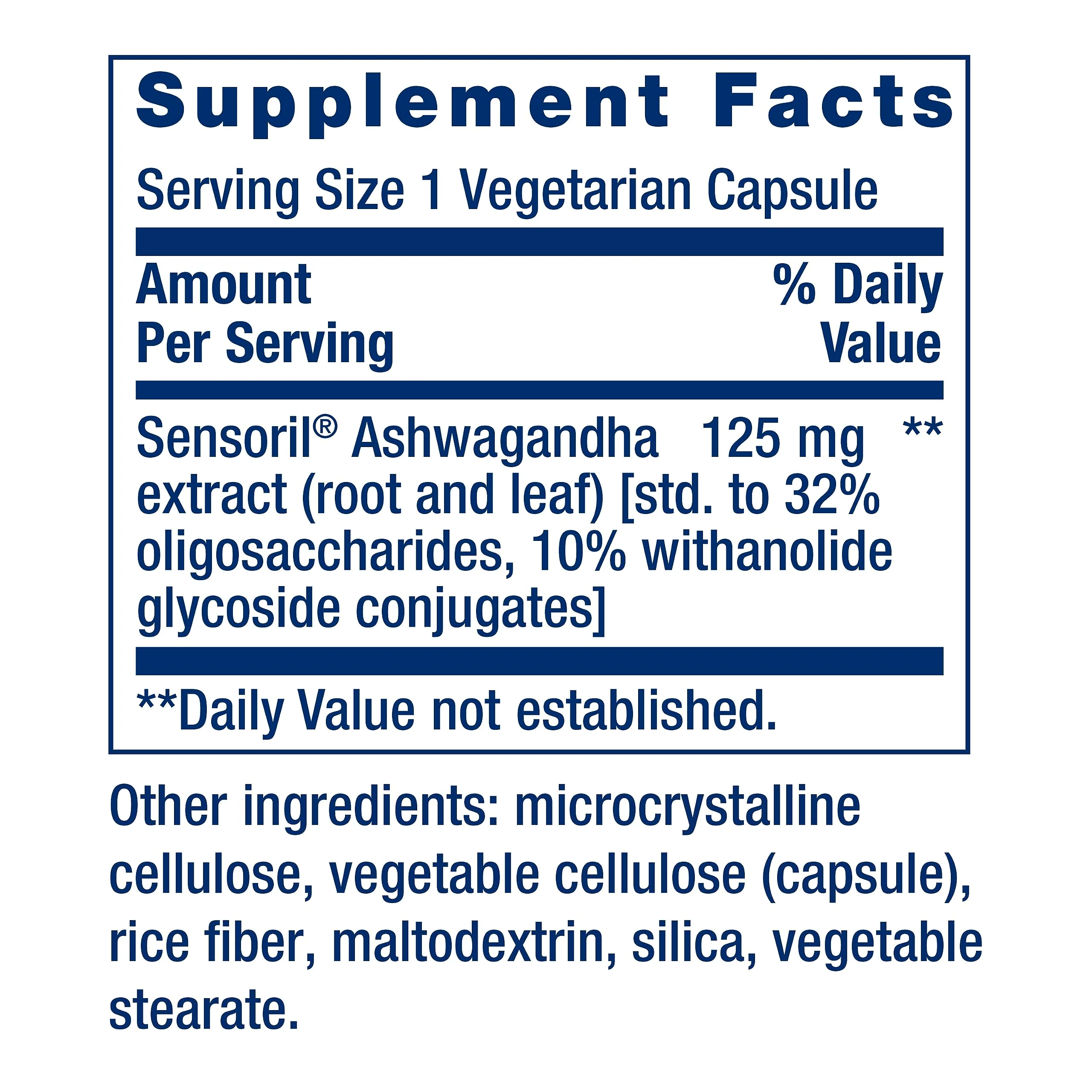 Life Extension Optimized Ashwagandha - Stress Management Supplement for a Healthy Stress Response, Focus, Memory, Stress Relief - Vegetarian, Gluten-Free, Non-GMO, 60 Capsules - Image 7