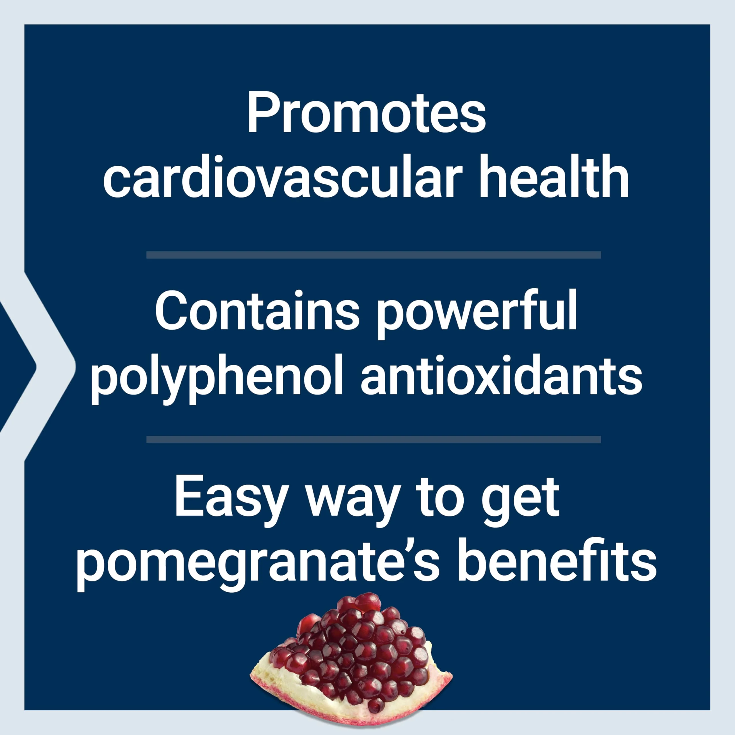 Life Extension Pomegranate Fruit Extract, 500 mg, antioxidant polyphenols for Cardiovascular Health, superfood, Gluten Free, Non-GMO, Vegetarian, 30 Capsules - Image 8