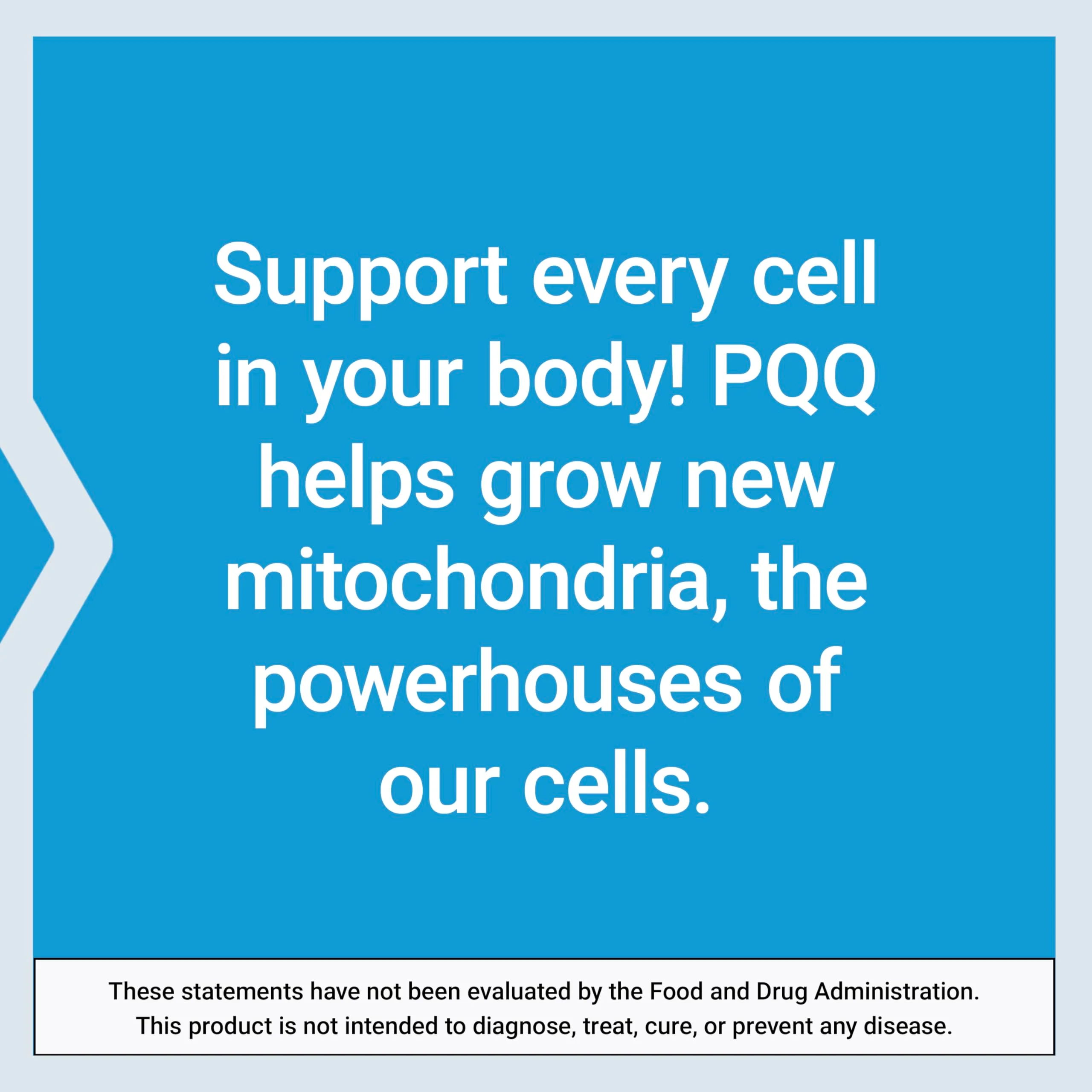 Life Extension PQQ, pyrroloquinoline Quinone, 20 mg, Promotes The Growth of New Mitochondria, Gluten-Free, Non-GMO, Vegetarian, 1 Daily, 30 Capsules - Image 5