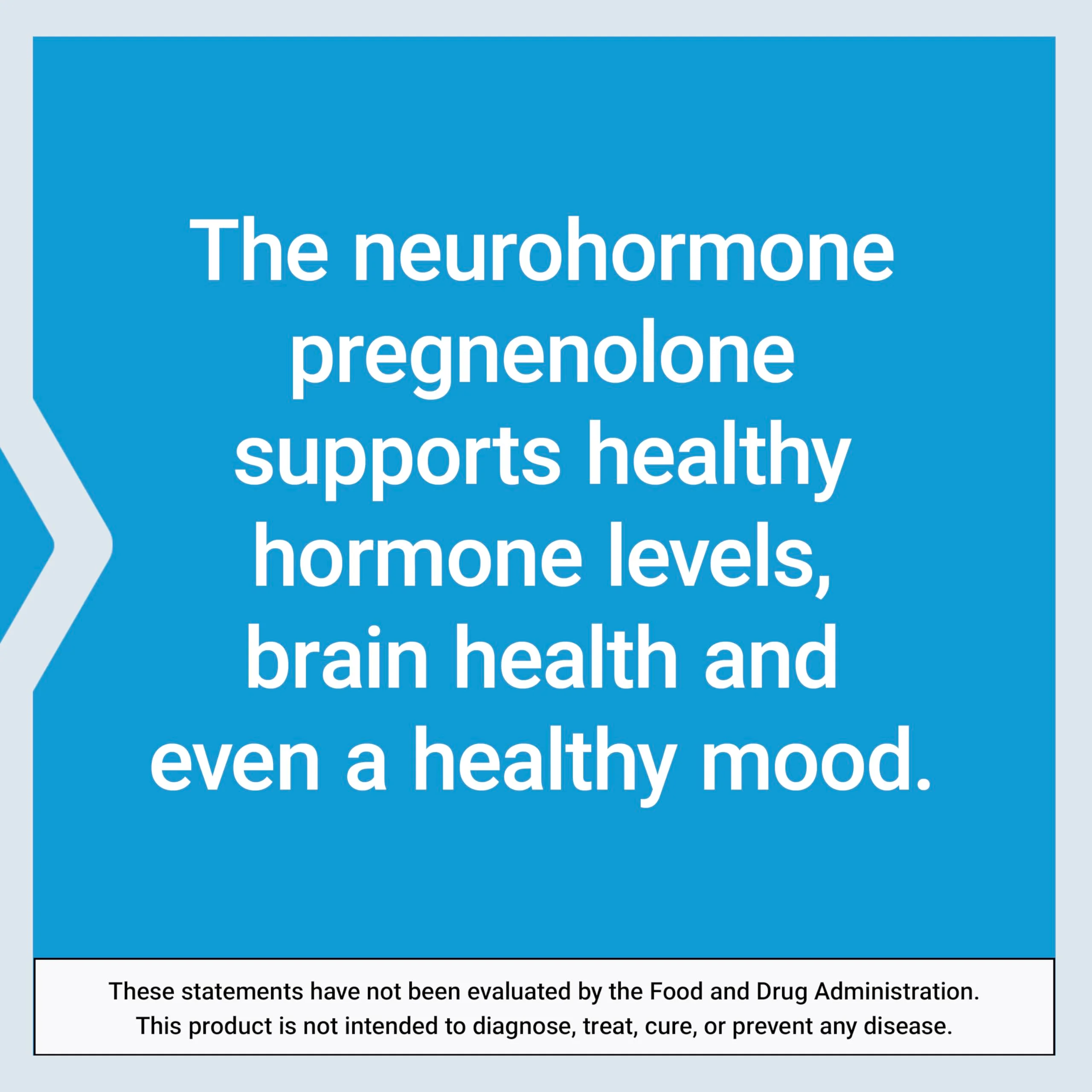 Life Extension Pregnenolone, neurohormone, Promotes Memory Health and Brain Plasticity, Gluten-Free, Non-GMO, 100 Capsules - Image 6