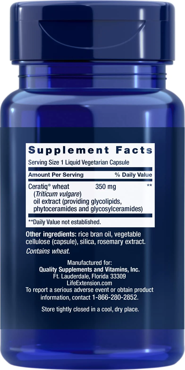 Life Extension Skin Restoring Ceramides, 30 Liquid Vegetarian Capsules (Pack of 2) - Image 2