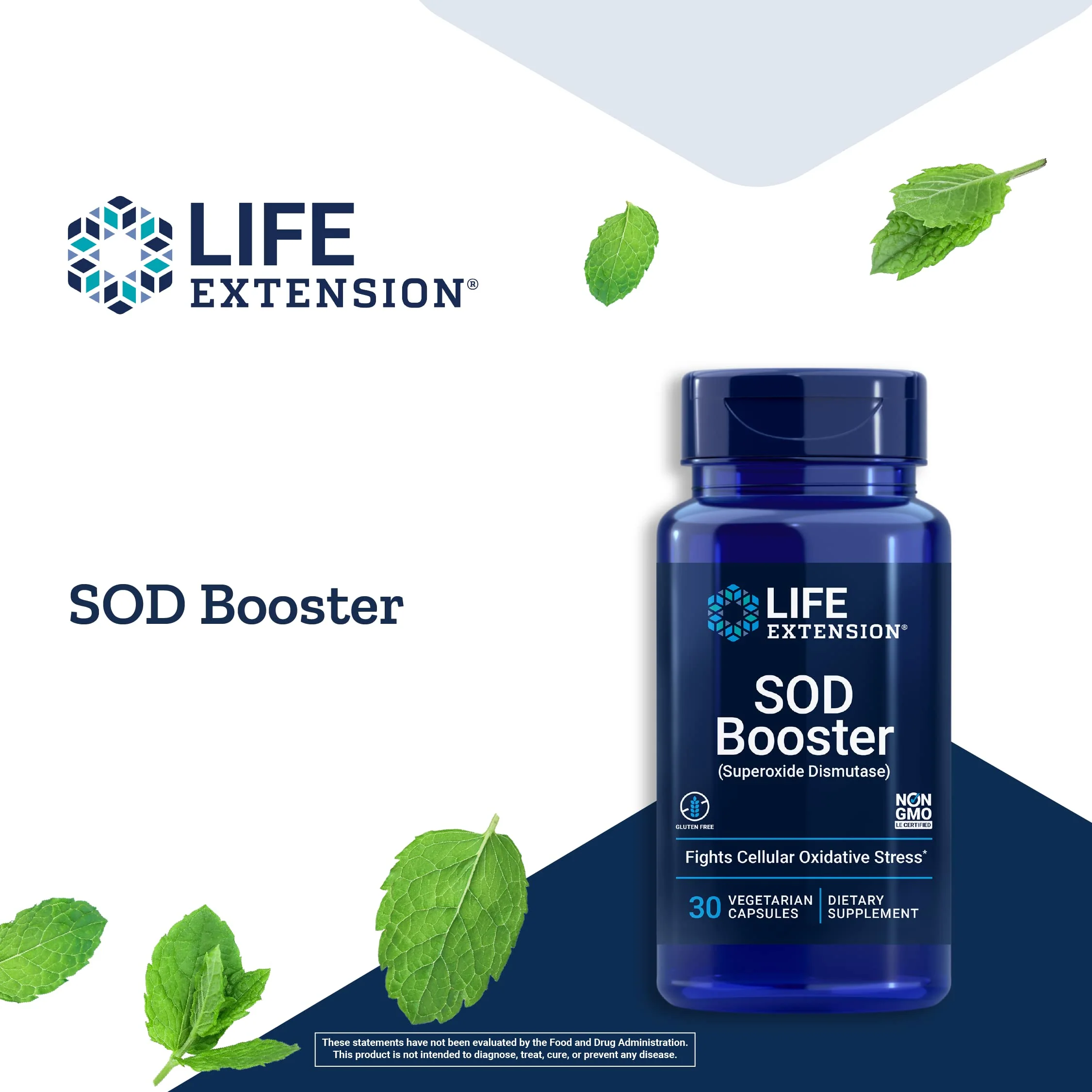Life Extension SOD Booster, Promotes SOD (Superoxide dismutase) Production for Liver Health & Detox, Helps Protect Cells from Cellular Stress, Gluten-Free, Non-GMO, Vegetarian, 30 Capsules - Image 7