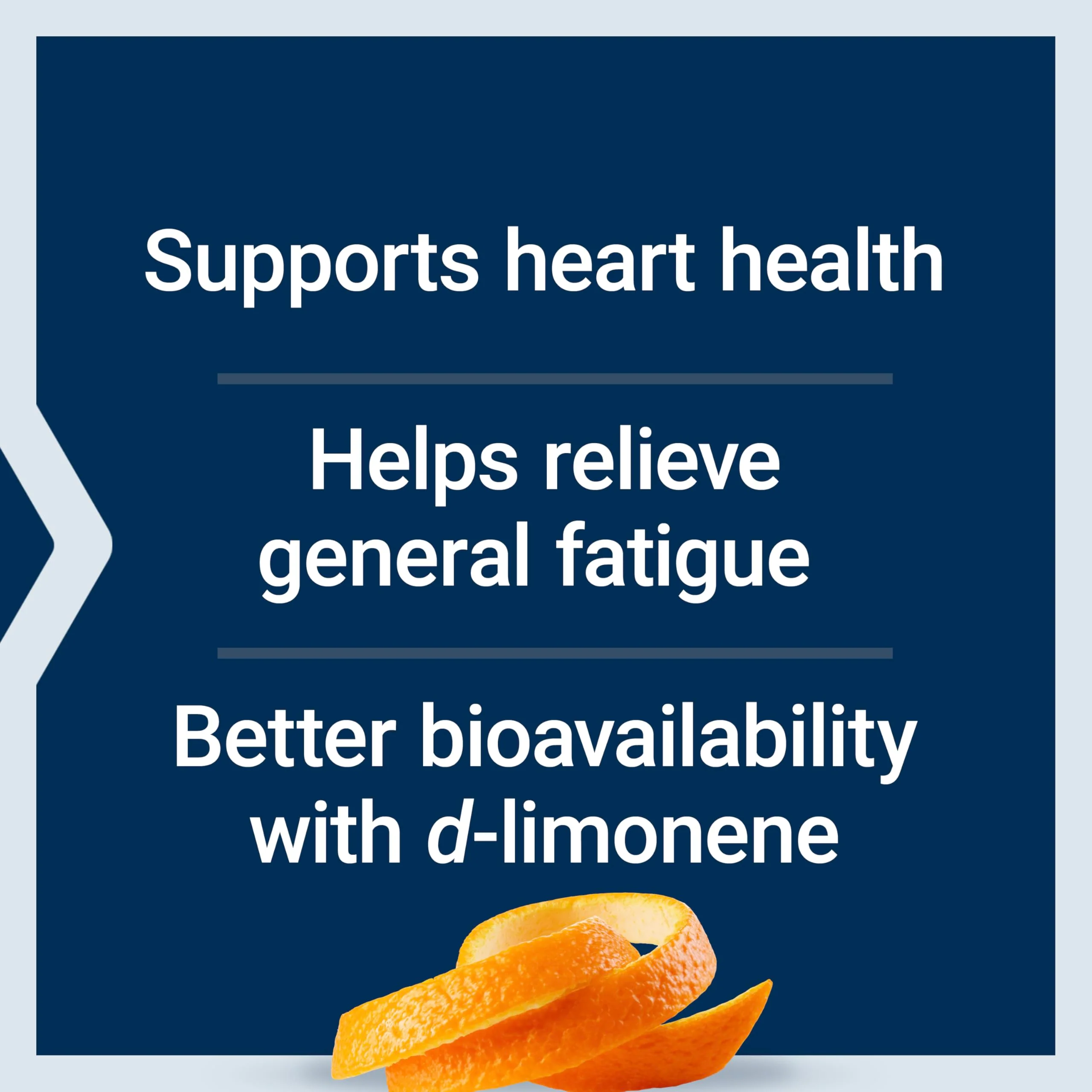 Life Extension Super-Absorbable CoQ10 (Ubiquinone) with d-Limonene, Heart Health Supplement, relieves General Fatigue, oxidative Stress Defense, 50 mg, Non-GMO, Gluten-Free, 60 softgels - Image 7