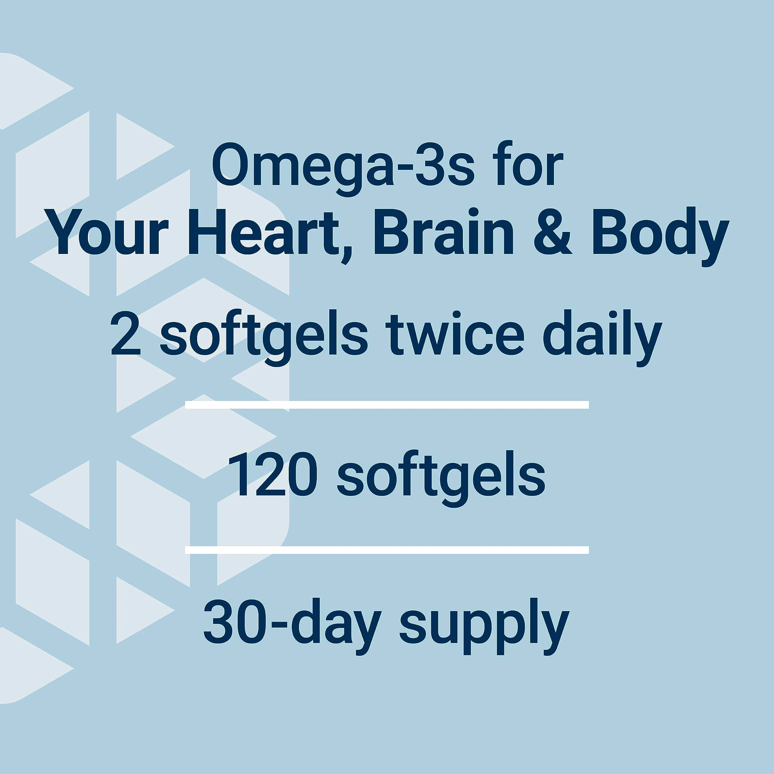 Life Extension Super Omega-3 Plus EPA/DHA Fish Oil, Sesame Lignans, Olive Extract, Krill & Astaxanthin - Heart, Brain & Joint Health Support - Gluten-Free, Non-GMO - 120 Softgels - Image 7