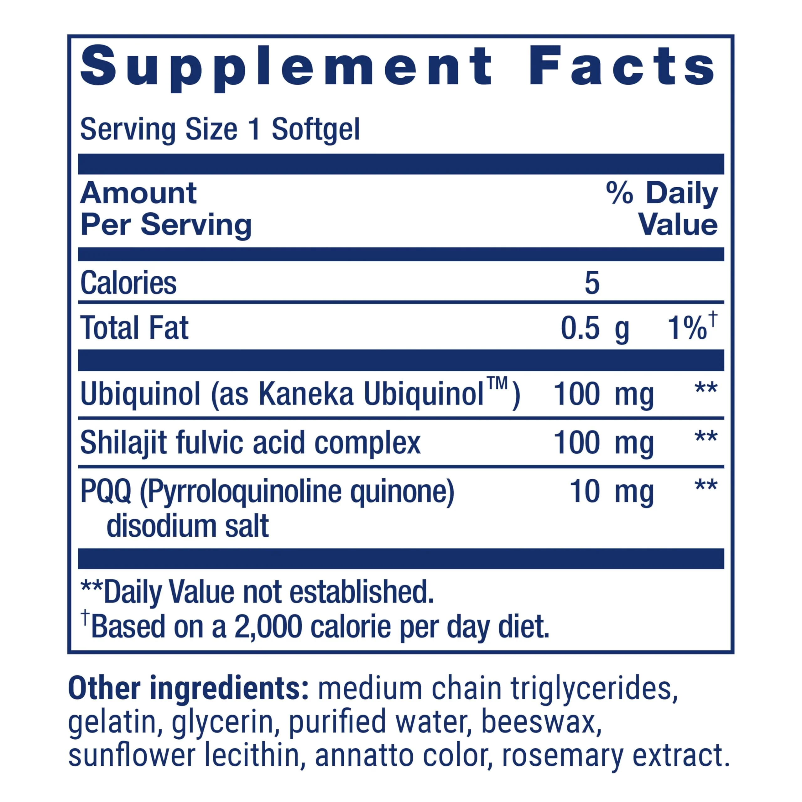 Life Extension Super Ubiquinol CoQ10 with PQQ, coenzyme Q10, pyrroloquinoline Quinone, Heart Health Supplement, Maximum Absorption, 100 mg, Non-GMO, Gluten-Free, 30 softgels - Image 8