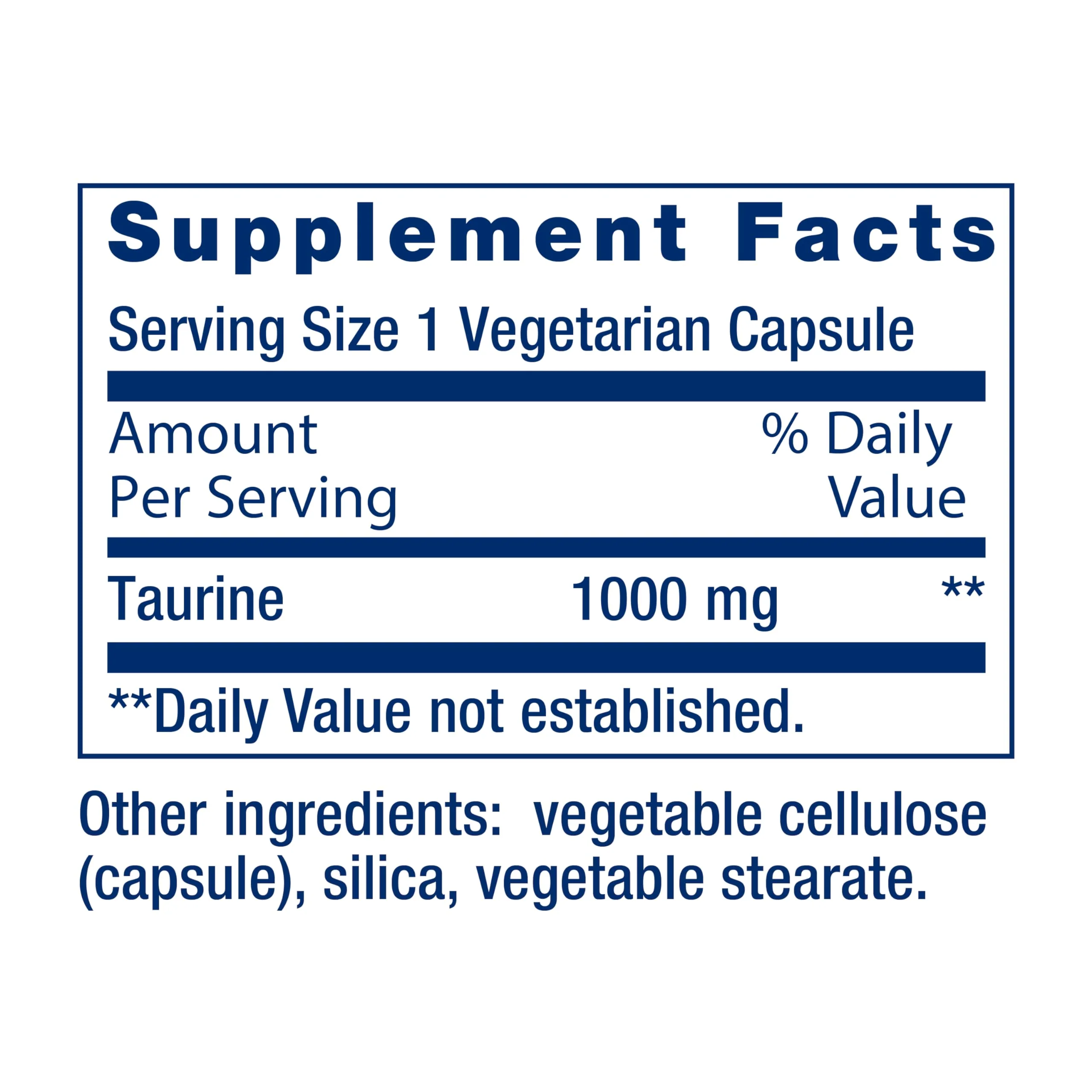 Life Extension Taurine, Pure Taurine Amino Acid Supplement, Heart, Liver and Brain Health, Longevity, Muscle and Exercise, 1000 mg dose, Non-GMO, Gluten-Free - Two Pack - 90 Vegetarian Capsules x 2 - Image 9