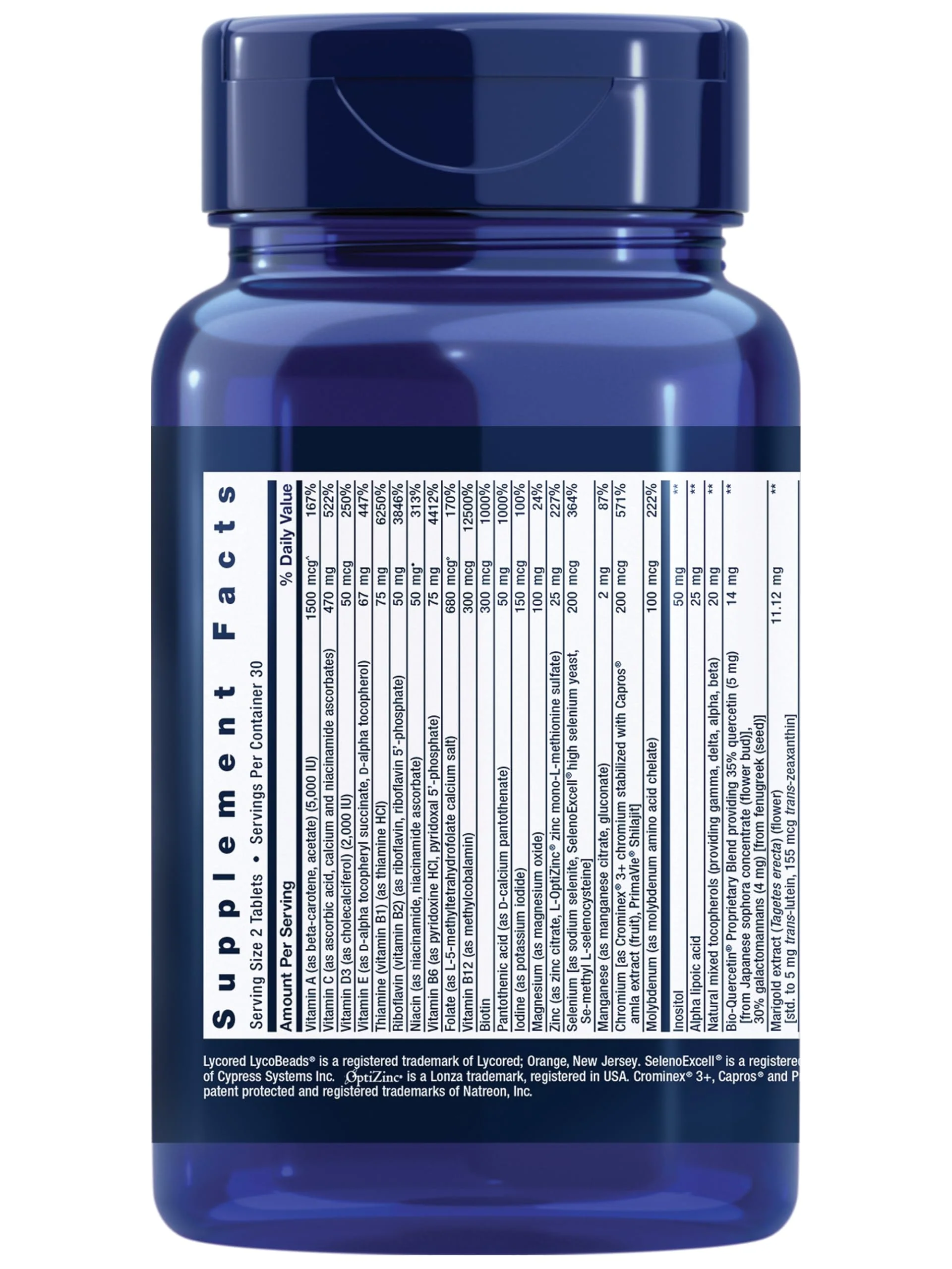 Life Extension Two-Per-Day Multivitamin – Daily Dose of Vitamins & Minerals for Men and Women - Complete Essential Vitamin Supplement for Energy, Health – Gluten-Free – Non-GMO – 60 Tablets - Image 9