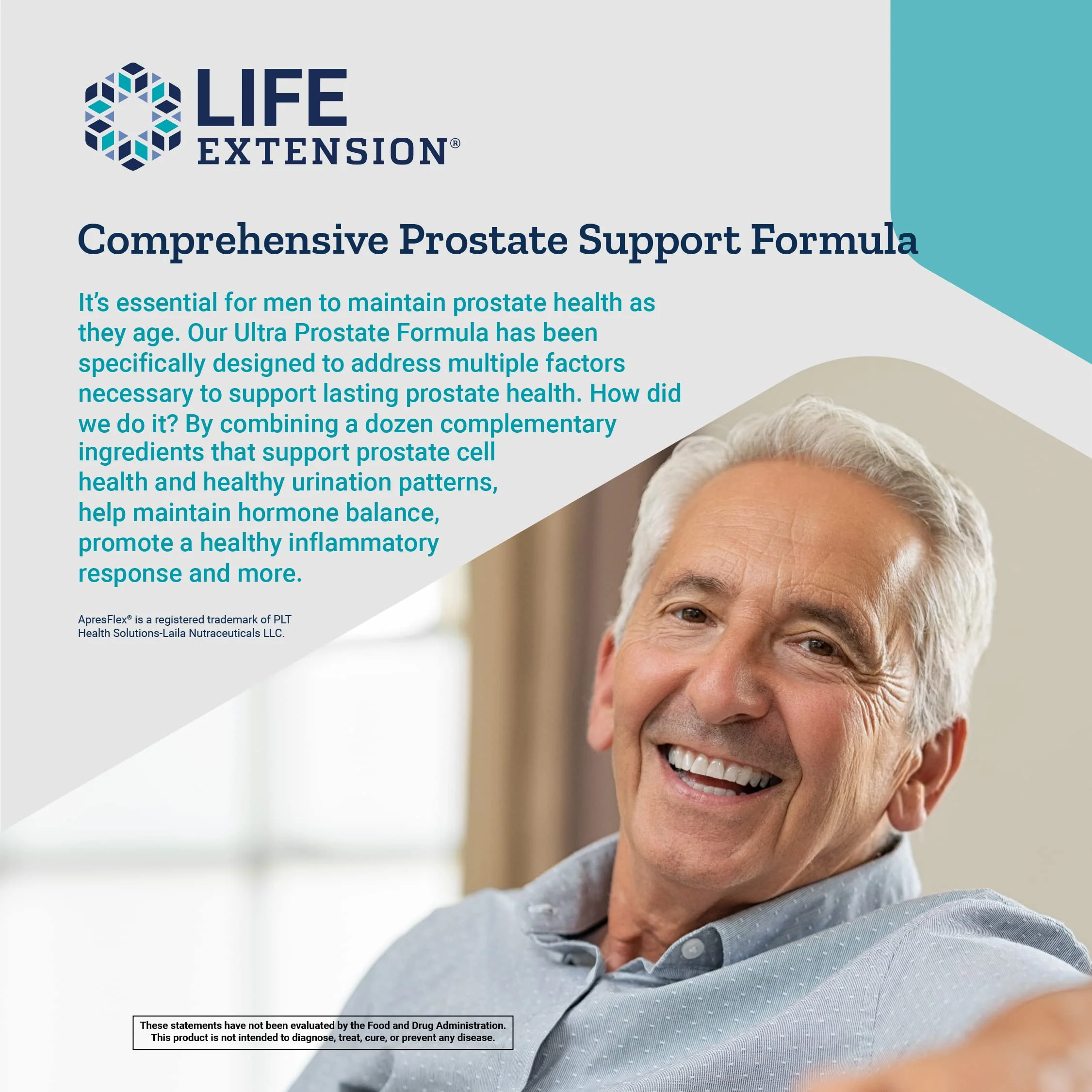 Life Extension Ultra Prostate Formula - Men’s Prostate Health Supplement with Beta Sitosterol, Saw Palmetto, Lycopene, Pumpkin Seed - 60 Softgels - Image 6