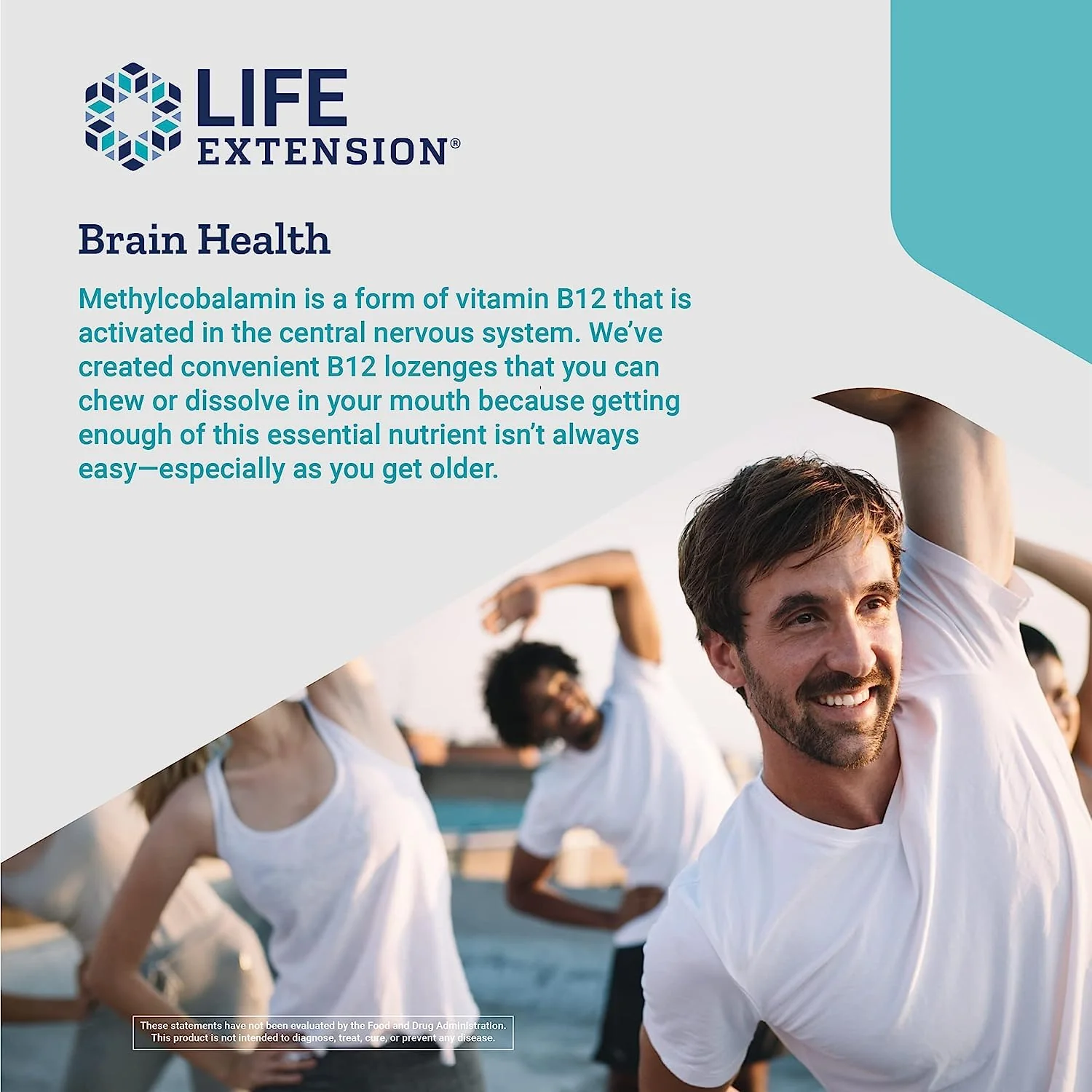 Life Extension Vitamin B12 Methylcobalamin 500mcg - Vitamin B12 Supplement for General Energy and Brain Health - SugarFree Vegetarian Lozenges Dissolve in Your Mouth/Once Daily - 100 Count (Pack of 2) - Image 7