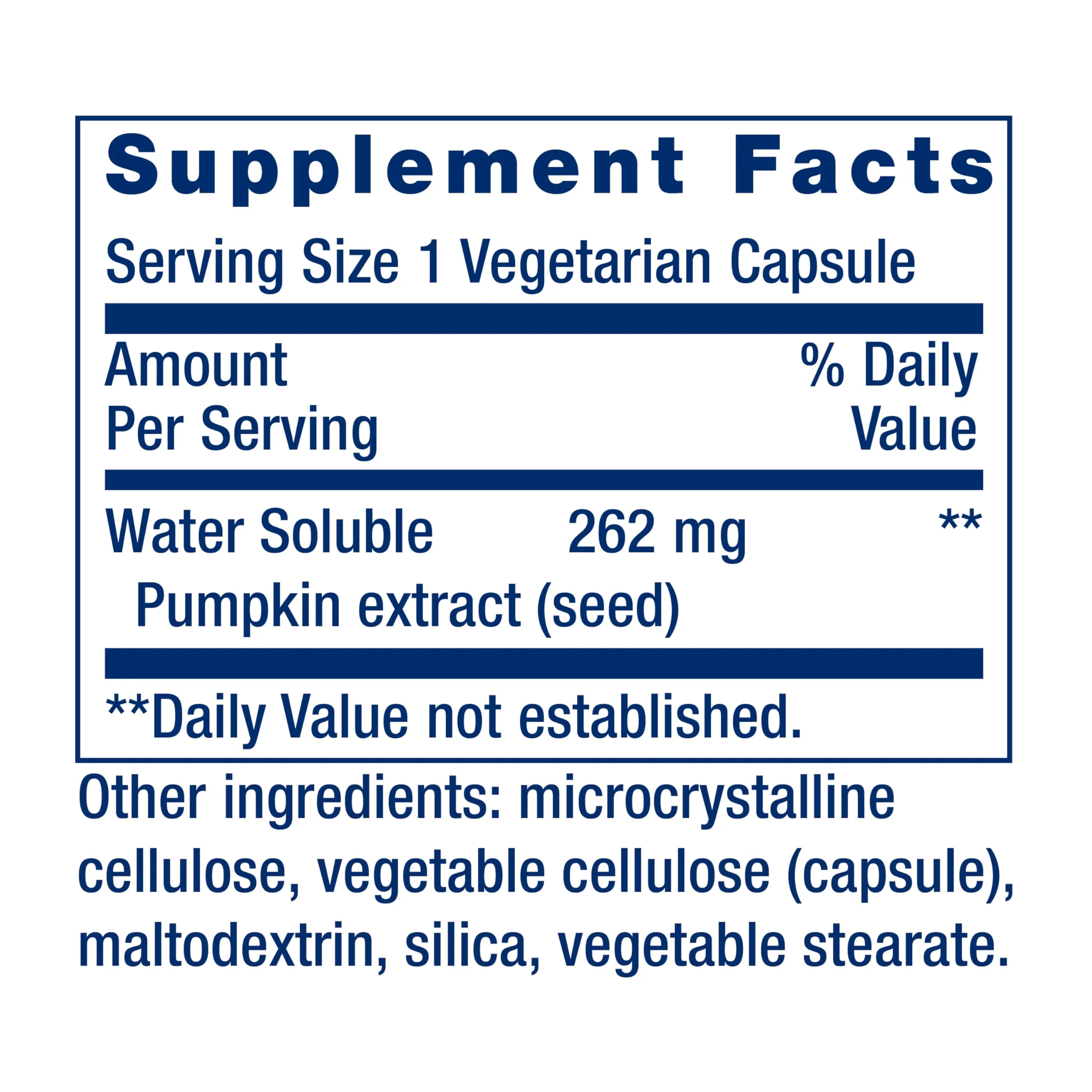Life Extension Water-Soluble Pumpkin Seed Extract, Promotes Prostate & Urinary Tract Health, Bladder Health Support, Men, Women, Gluten-Free, Non-GMO, Vegetarian, 60 Capsules - Image 8
