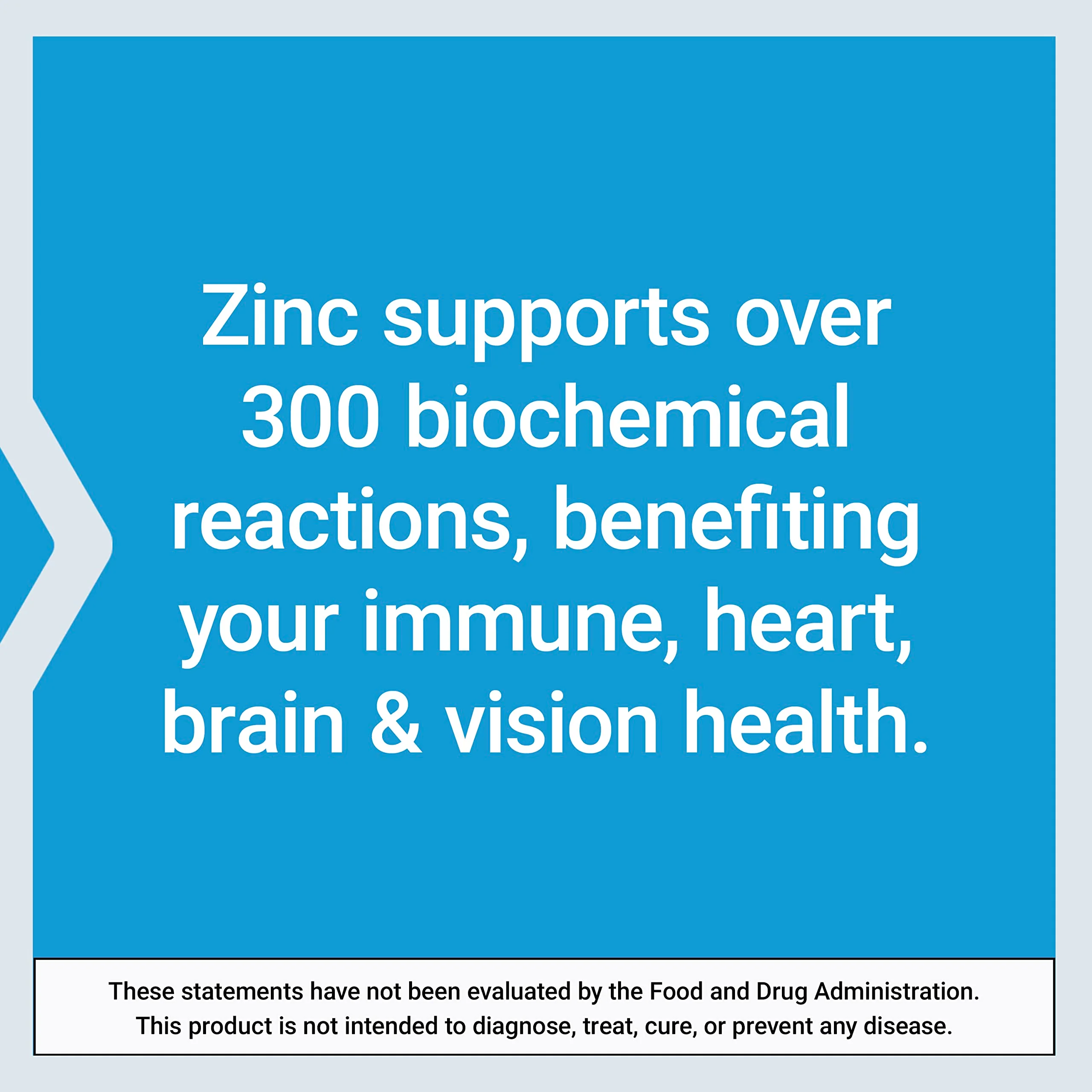 Life Extension Zinc Caps, zinc 50 mg, zinc Citrate, Support The Body's Immune defenses, Ultra-absorbable, Vegetarian, Non-GMO, Gluten-Free, 90 Vegetarian Capsules - Image 6