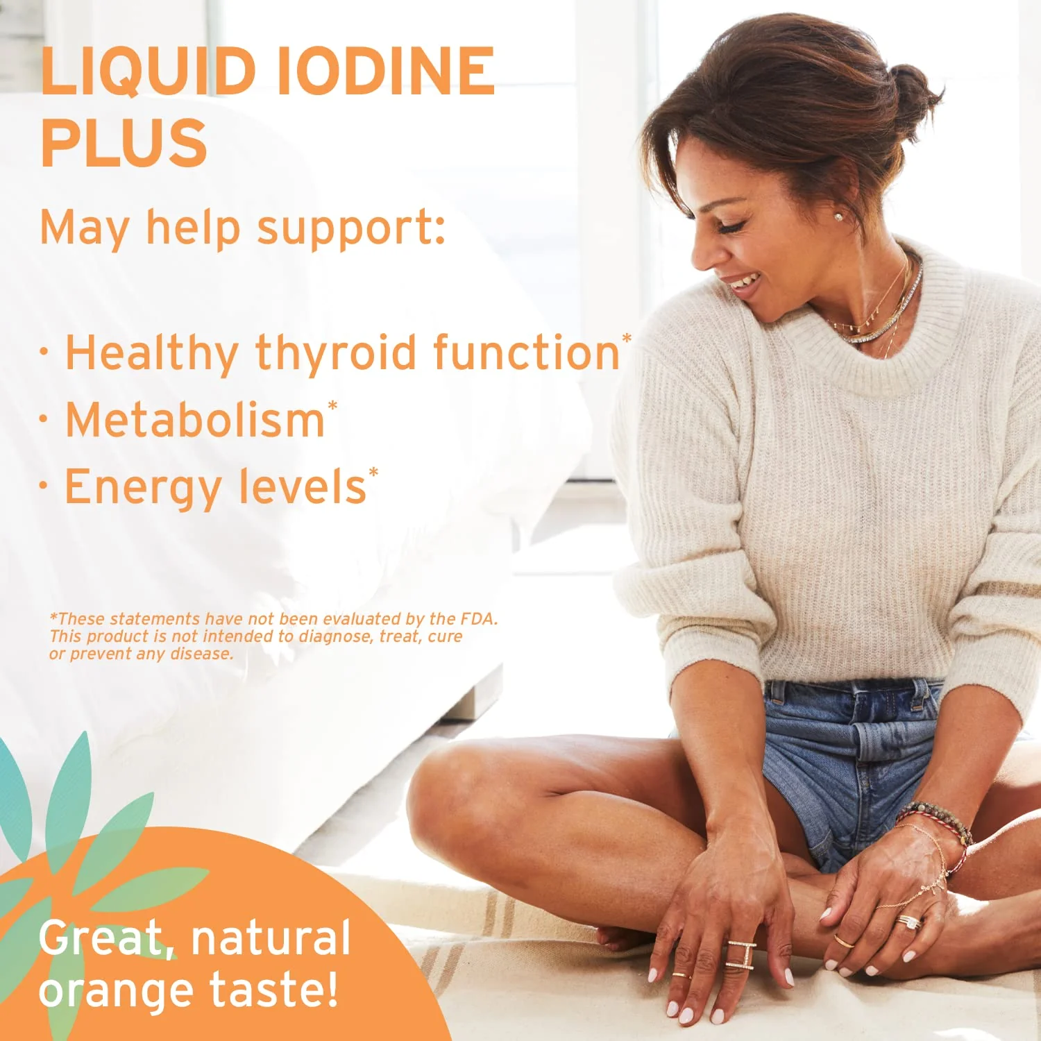 Life-flo Liquid Iodine Plus 150 mcg, Supplement for Thyroid Support,* Healthy Energy & Metabolism Formula* with Iodine & Potassium Iodide (Natural Orange Flavor) - Image 5