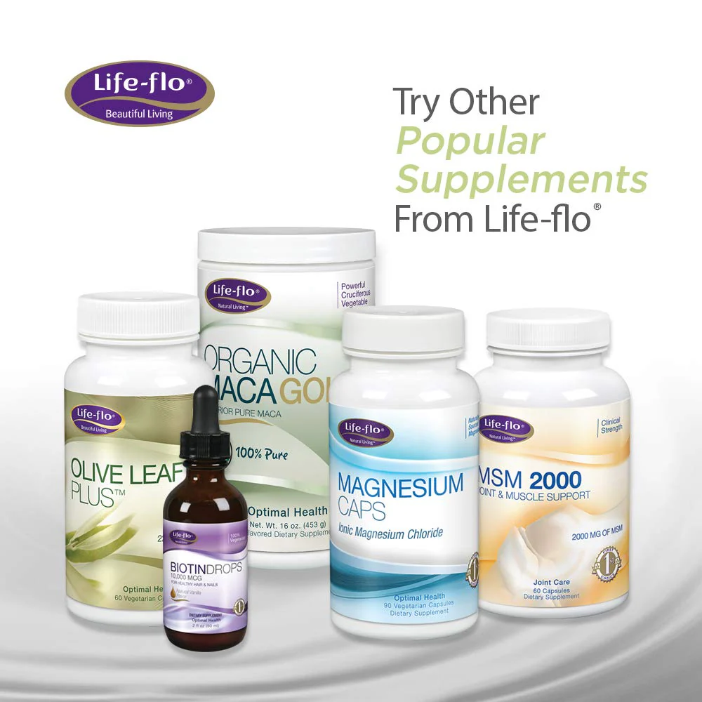 LifeFlo Hydrolyzed Bovine Collagen, Grass Fed | Supports Vibrant Skin & Hair, Bone & Joint Health | 12.7oz, 60 Serv. - Image 2