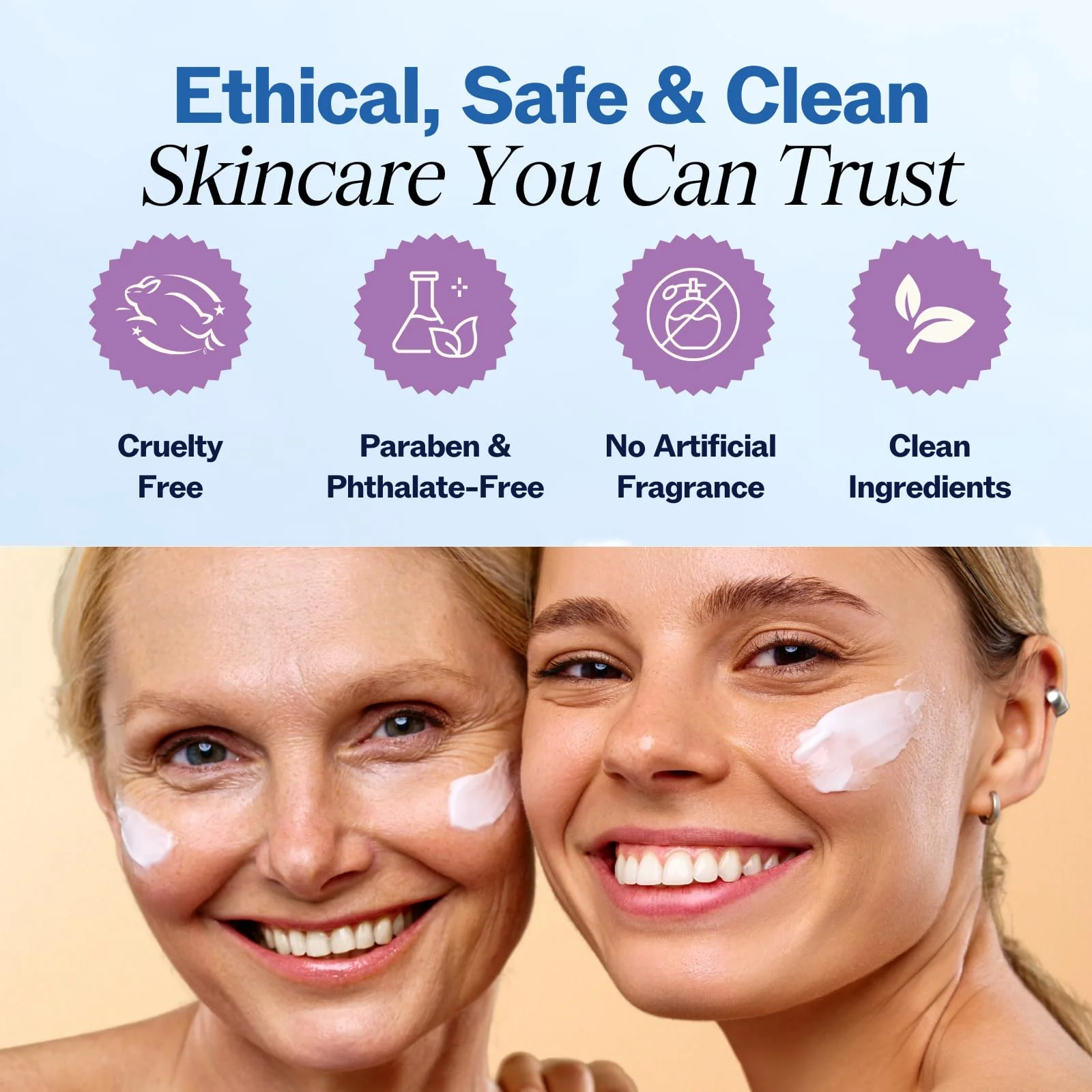 LilyAna Naturals Anti Aging Retinol Face Cream for Women – Wrinkle & Neck Cream for Firming, Retinol Moisturizer for Face with Hyaluronic Acid, Hydrating Night Cream for Fine Lines, Collagen Boost - Image 2