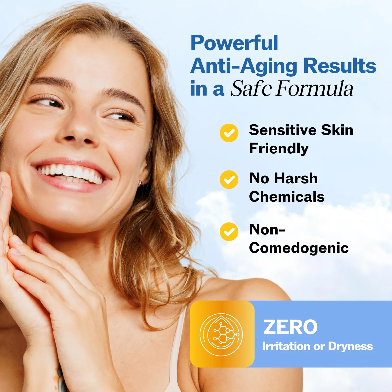LilyAna Naturals Anti Aging Retinol Face Cream for Women – Wrinkle & Neck Cream for Firming, Retinol Moisturizer for Face with Hyaluronic Acid, Hydrating Night Cream for Fine Lines, Collagen Boost - Image 4