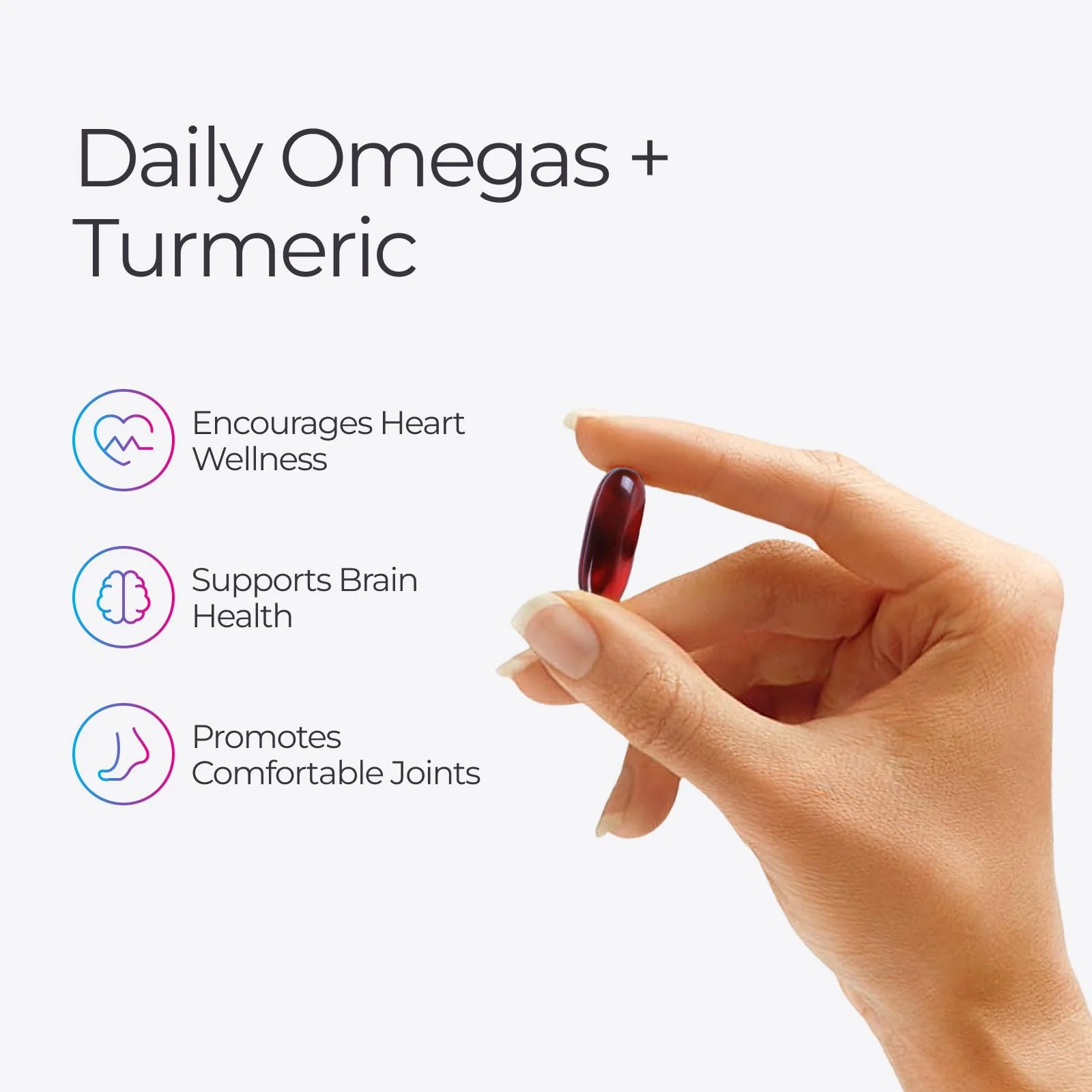 Livingood Daily Omega 3 6 9 Plus Turmeric Curcumin Supplement, 60 Softgels - Fish Oil Omega 3 Supplements (EPA & DHA) for Men and Women - Brain, Joint, Heart Health, and Metabolism - Made in USA - Image 7