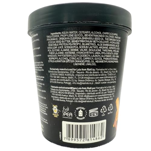 Lola From Rio - Morte Subita - Intensive Treatment Hair Mask For All Types of Dry, Damaged, Frizzy, Chemically Treated Hair 15.87 oz - Image 7