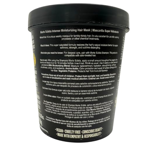 Lola From Rio - Morte Subita - Intensive Treatment Hair Mask For All Types of Dry, Damaged, Frizzy, Chemically Treated Hair 15.87 oz - Image 8