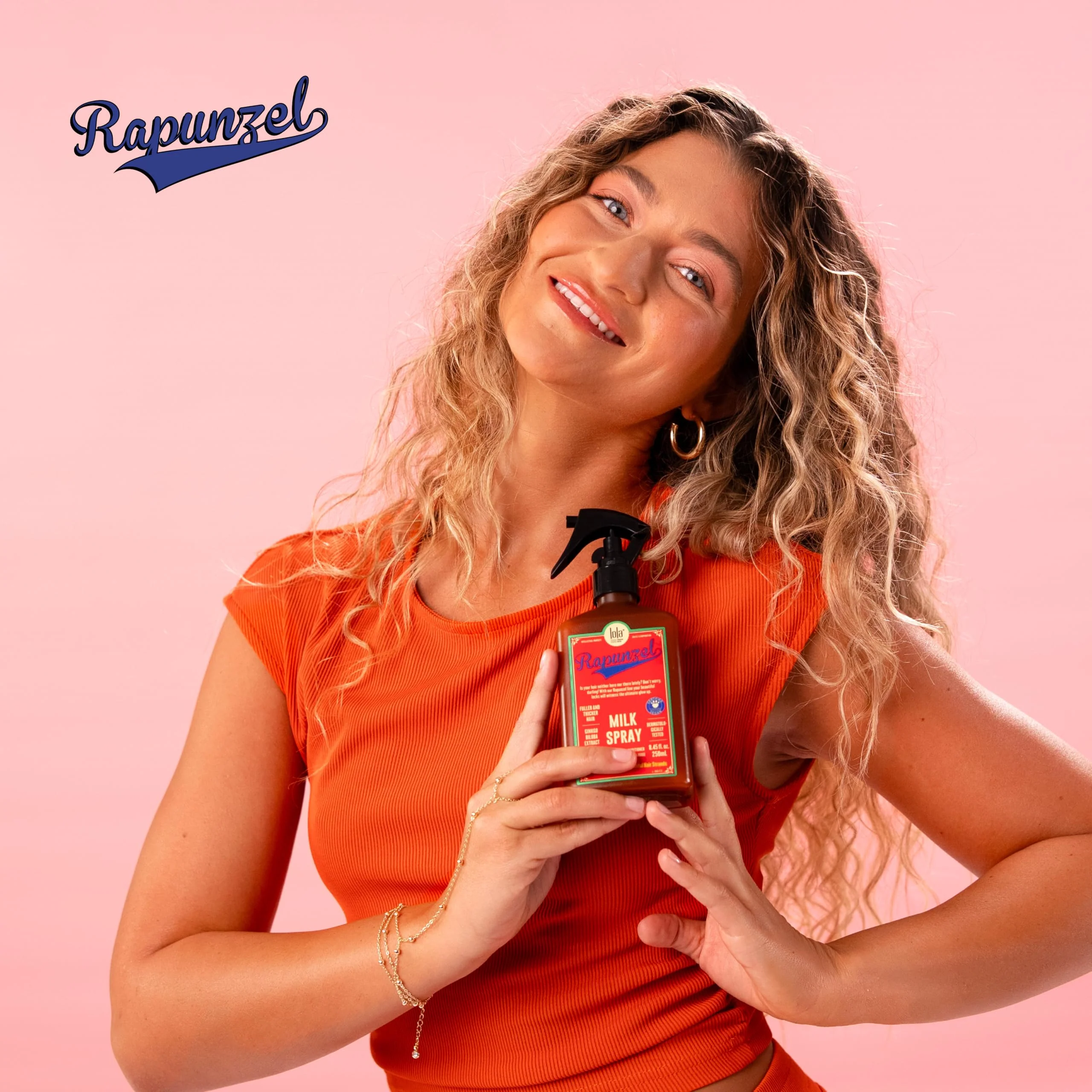 Lola From Rio – Rapunzel Milk Spray for Women – Hydrating Leave-In Conditioner & Detangler – Lightweight Moisturizing Hair Treatment for Dry, Damaged Hair – 8.45 fl oz - Image 7