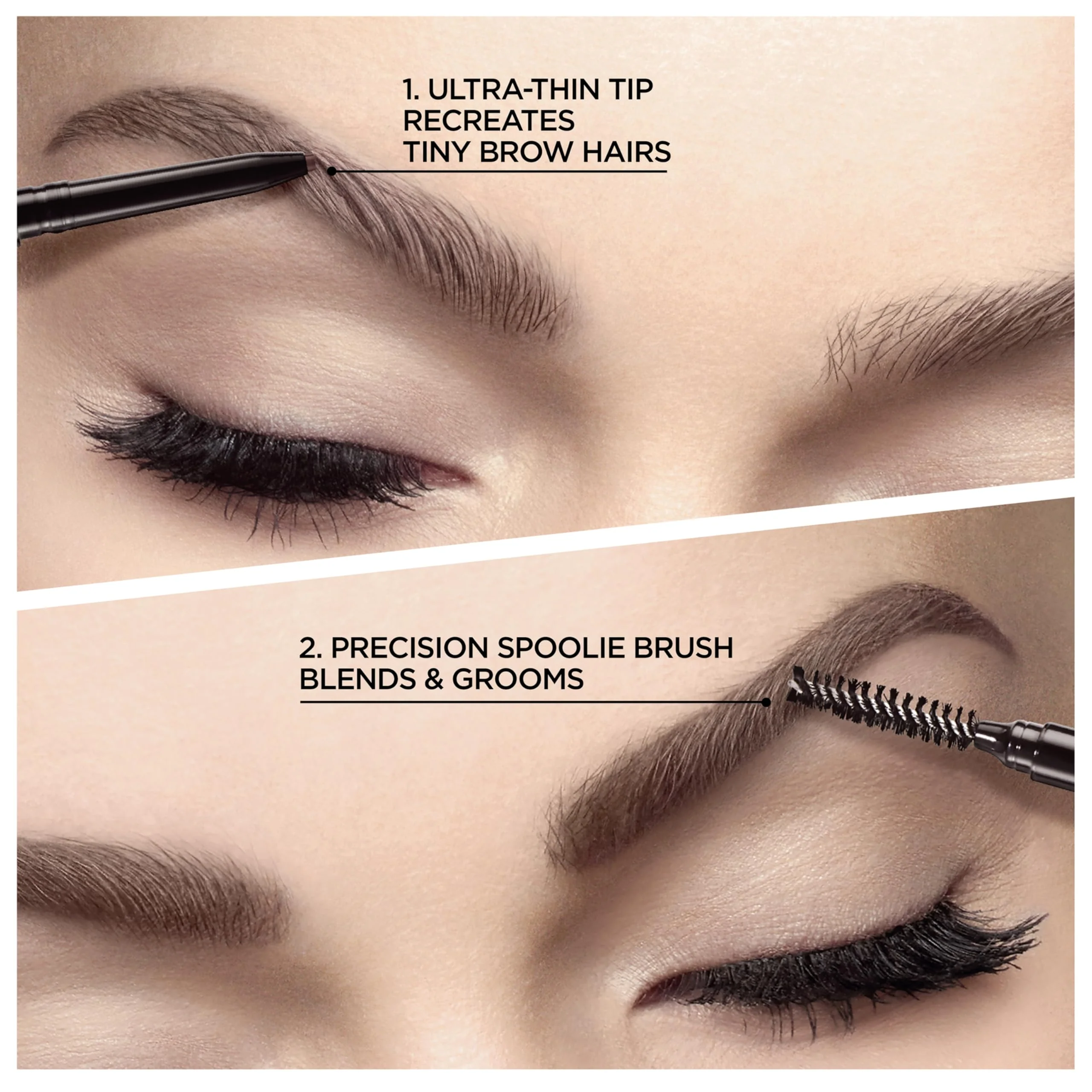 L'Oreal Brow Stylist Definer Waterproof Eyebrow Pencil, Light Brunette 0.003 Ounce (1 Count) - Image 8