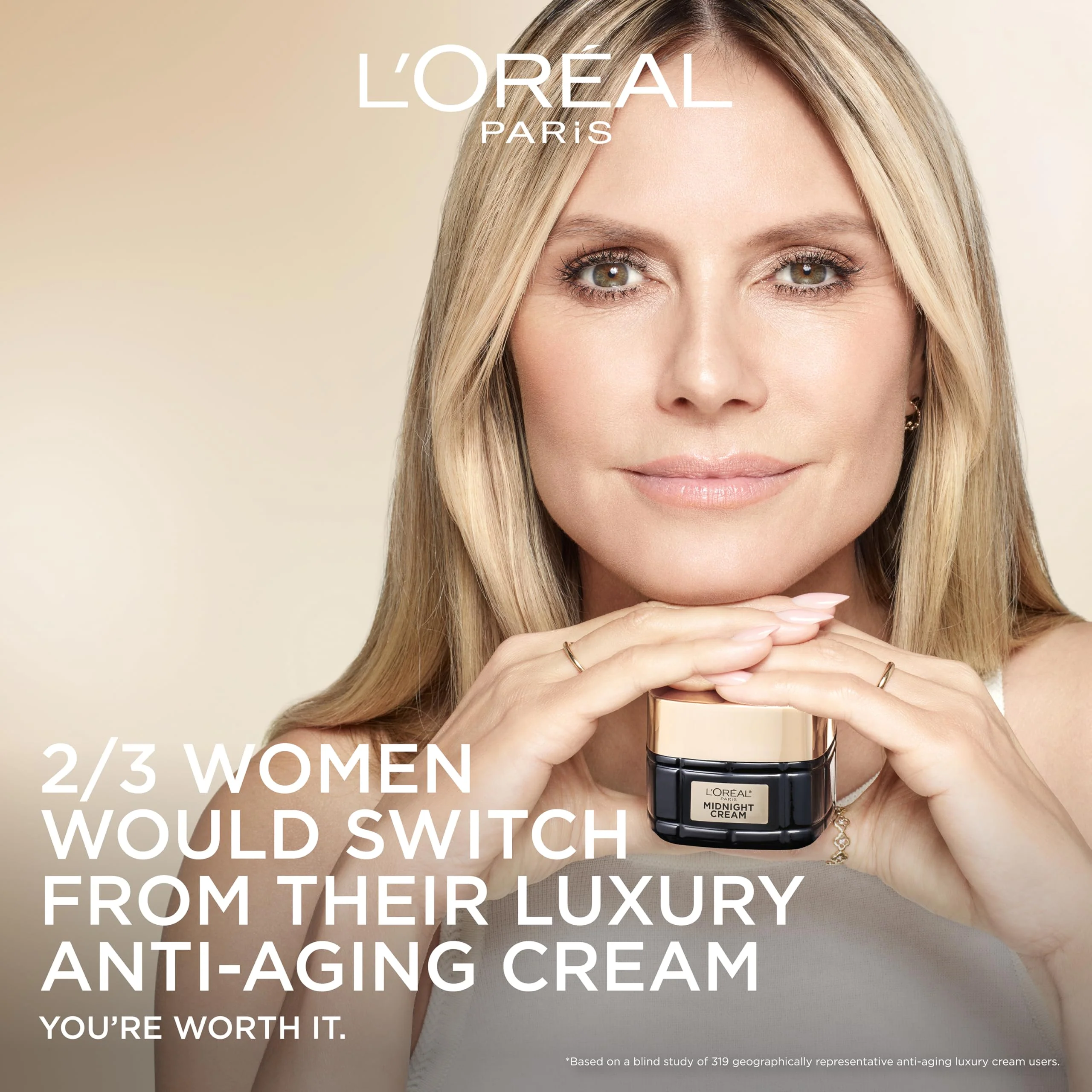 L'Oreal Paris Age Perfect Anti-Aging Midnight Cream, Face Moisturizer to Reduce Wrinkles and Firm Skin, 1.7oz + Serum Sample - Image 8