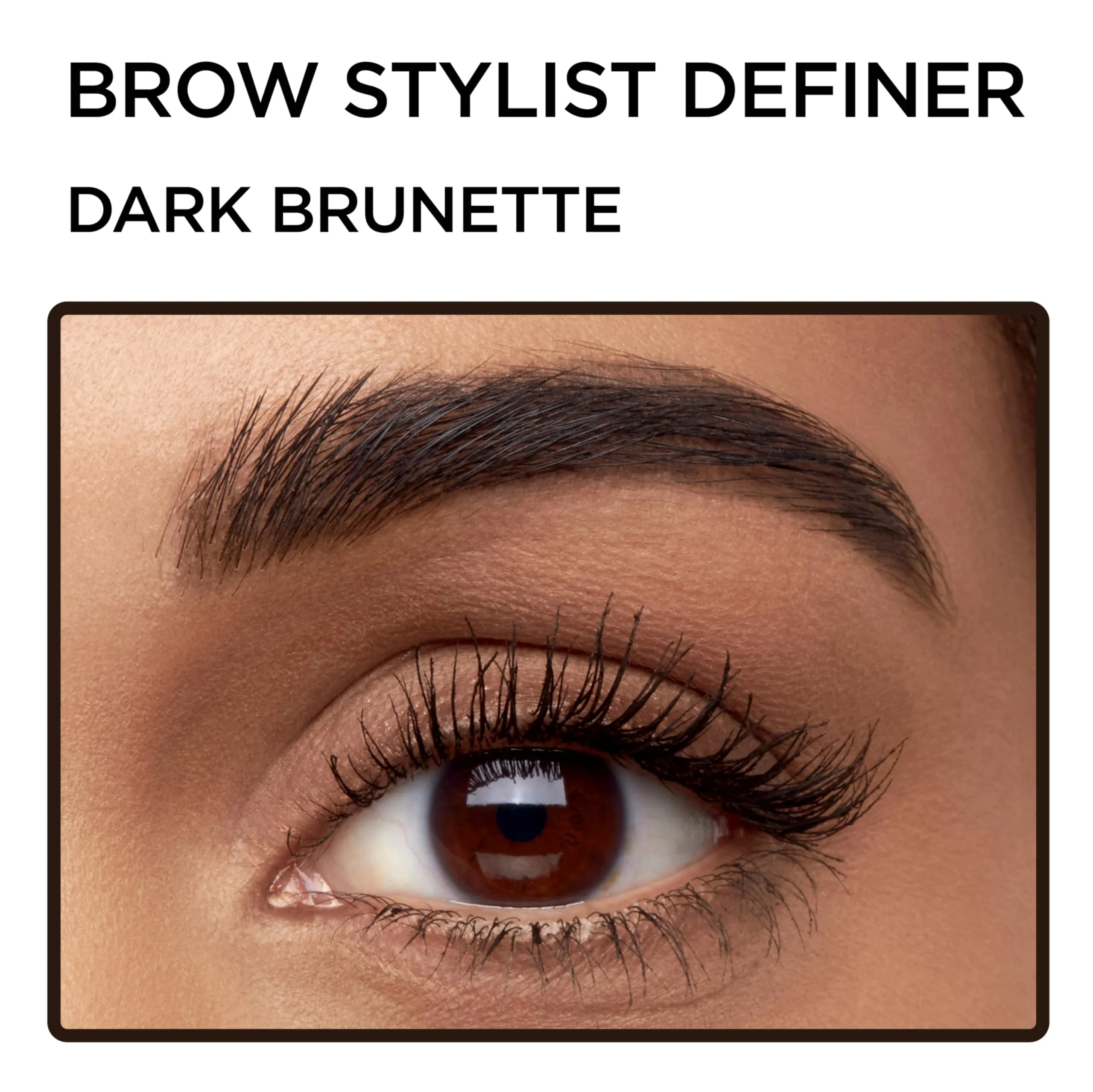 L'Oreal Paris Brow Stylist Definer Waterproof Eyebrow Pencil, Ultra-Fine Retractable Tip for Natural Hair-Like Strokes, Fills Sparse Brows, Dark Brunette, 0.003 oz (Pack of 1) - Image 6