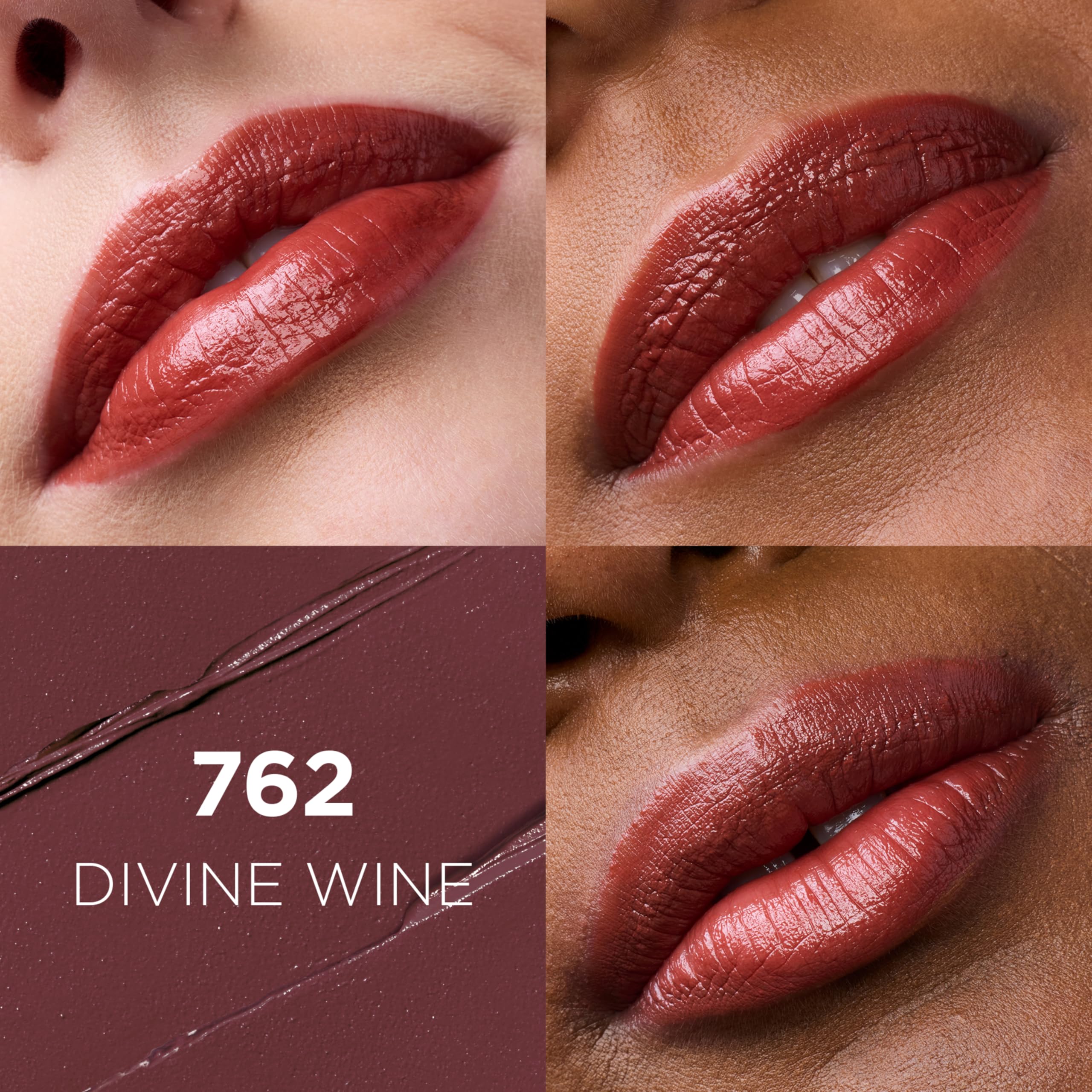 L'Oreal Paris Colour Riche Original Creamy, Hydrating Satin Lipstick with Argan Oil and Vitamin E, Divine Wine , 1 Count - Image 8