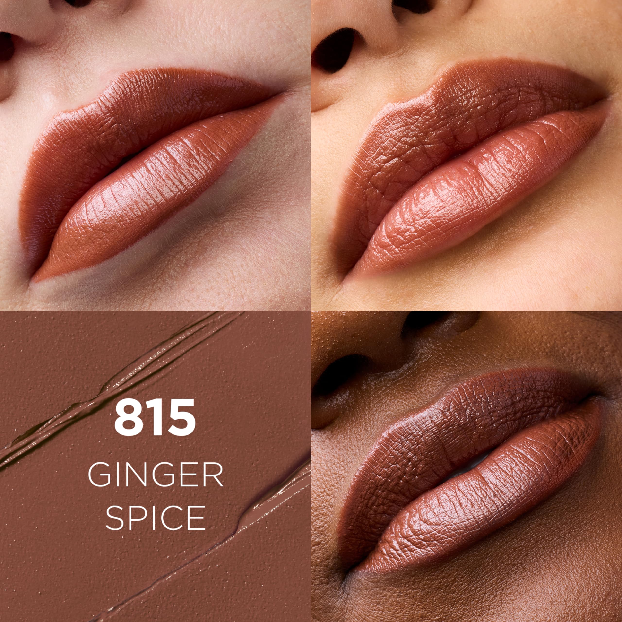 L'Oreal Paris Colour Riche Original Creamy, Hydrating Satin Lipstick with Argan Oil and Vitamin E, Ginger Spice , 1 Count - Image 7