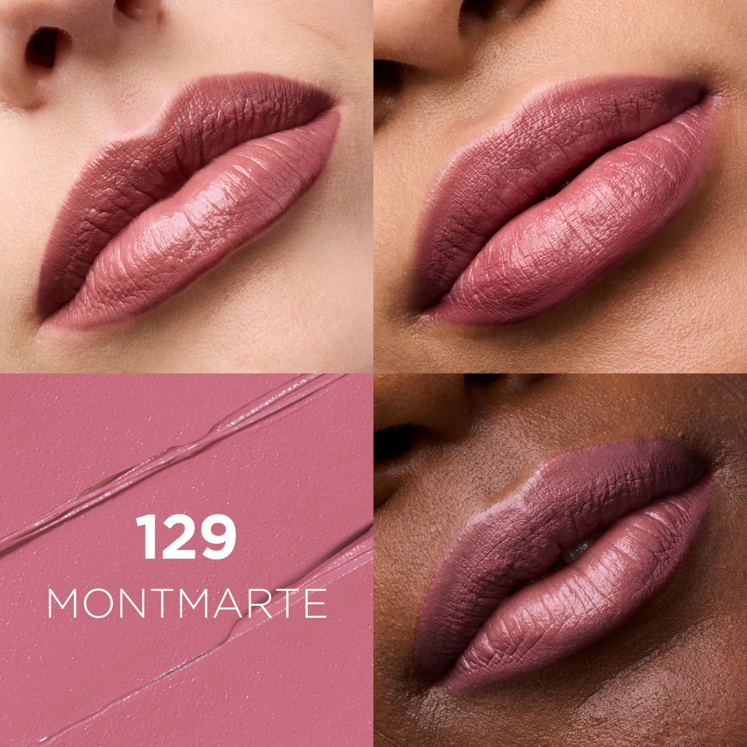 L'Oreal Paris Colour Riche Original Creamy, Hydrating Satin Lipstick with Argan Oil and Vitamin E, Montmartre , 1 Count - Image 6