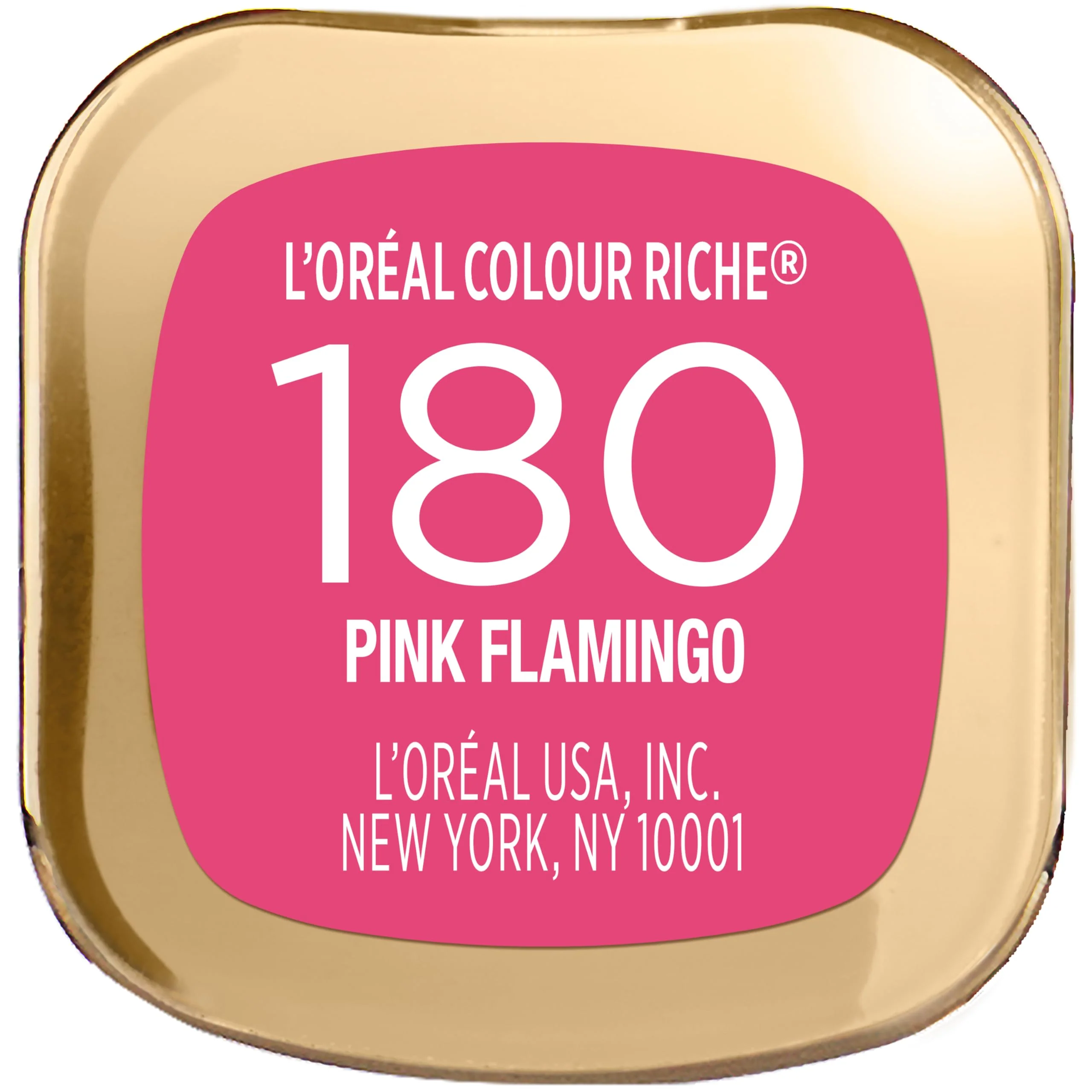 L'Oreal Paris Colour Riche Original Creamy, Hydrating Satin Lipstick with Argan Oil and Vitamin E, Pink Flamingo , 1 Count - Image 3