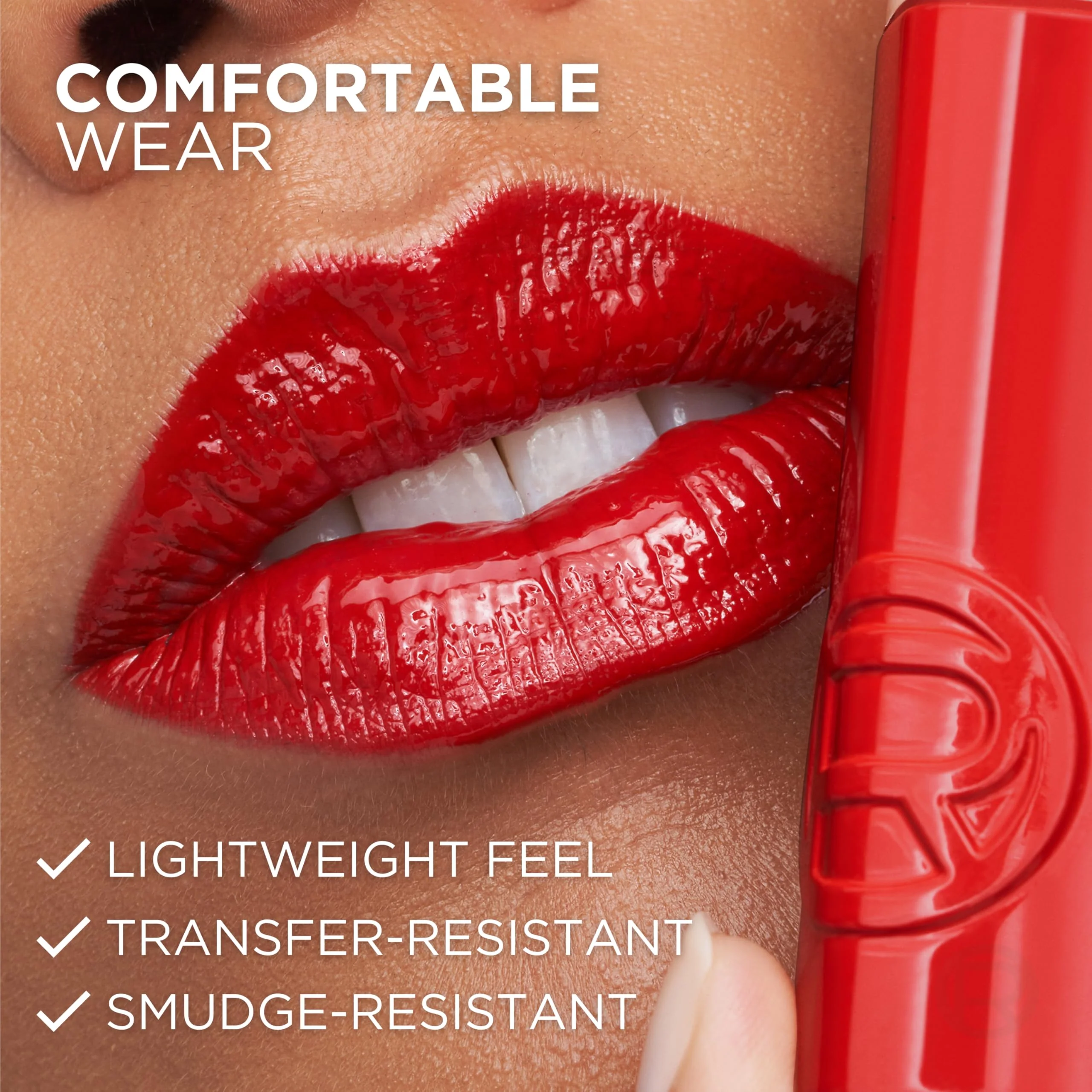 L'Oreal Paris Infallible Lacque Resistance Liquid Lipstick, 16HR Long Lasting Lip Makeup with Lacquer-Like Shine and Zero Transfer, 215, Drunk In Rose - Image 8