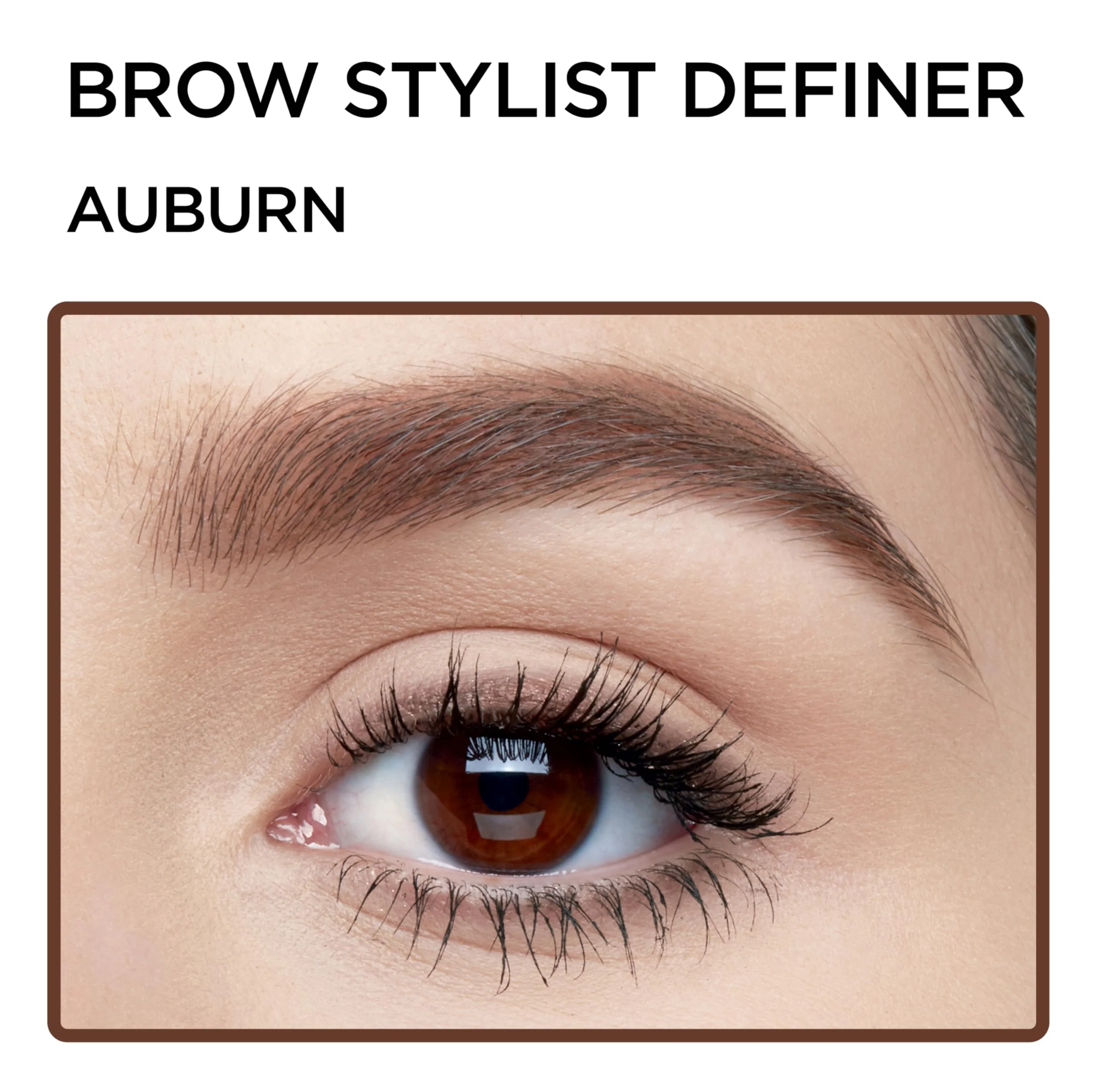 L'Oreal Paris Makeup Brow Stylist Definer Waterproof Eyebrow Pencil, Ultra-Fine Mechanical Pencil, Draws Tiny Brow Hairs and Fills in Sparse Areas and Gaps, Auburn, 0.003 Oz - Image 5