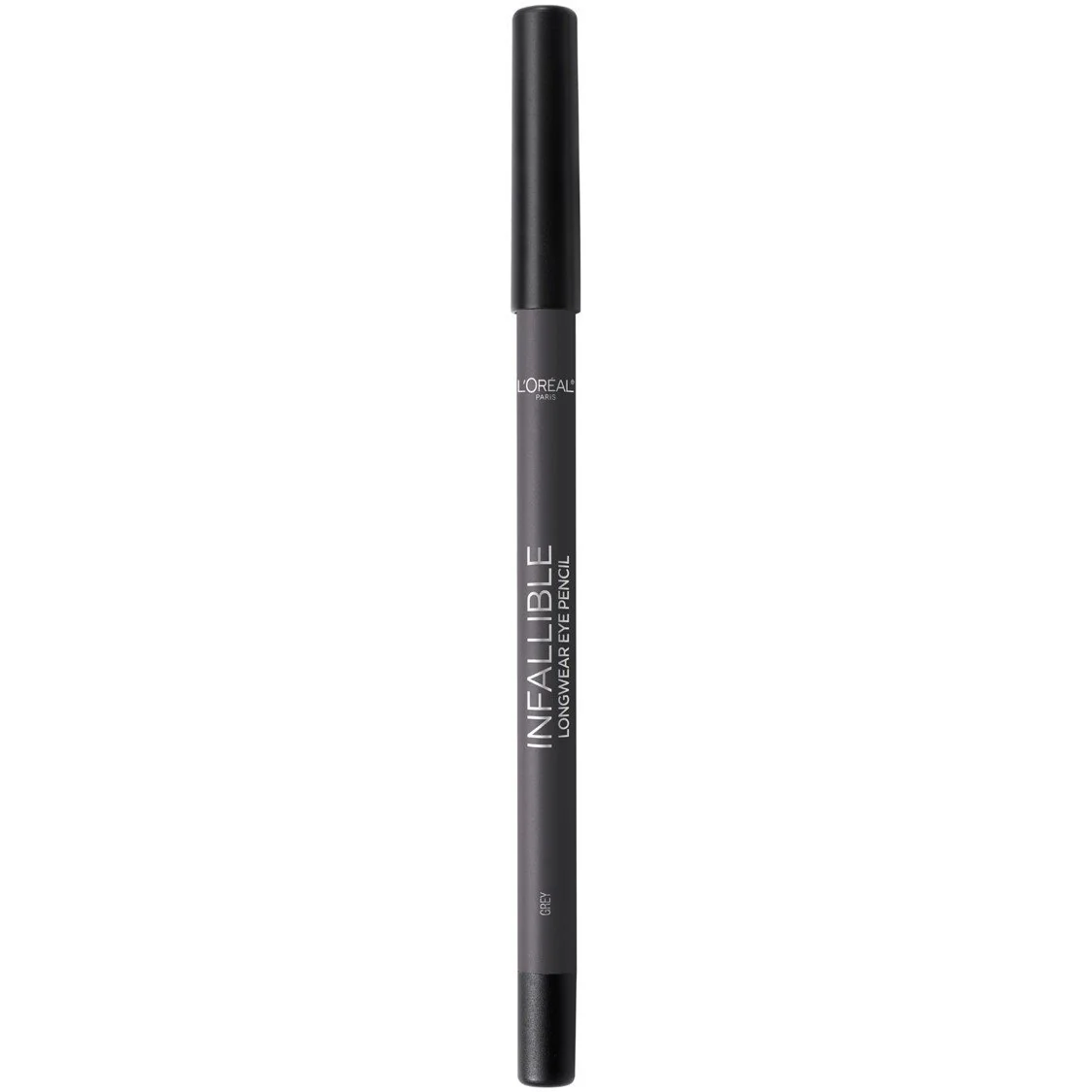 L'Oreal Paris Makeup Infallible Pro-Last Pencil Eyeliner, Waterproof and Smudge-Resistant, Glides on Easily to Create any Look, Grey, 0.042 oz. - Image 5