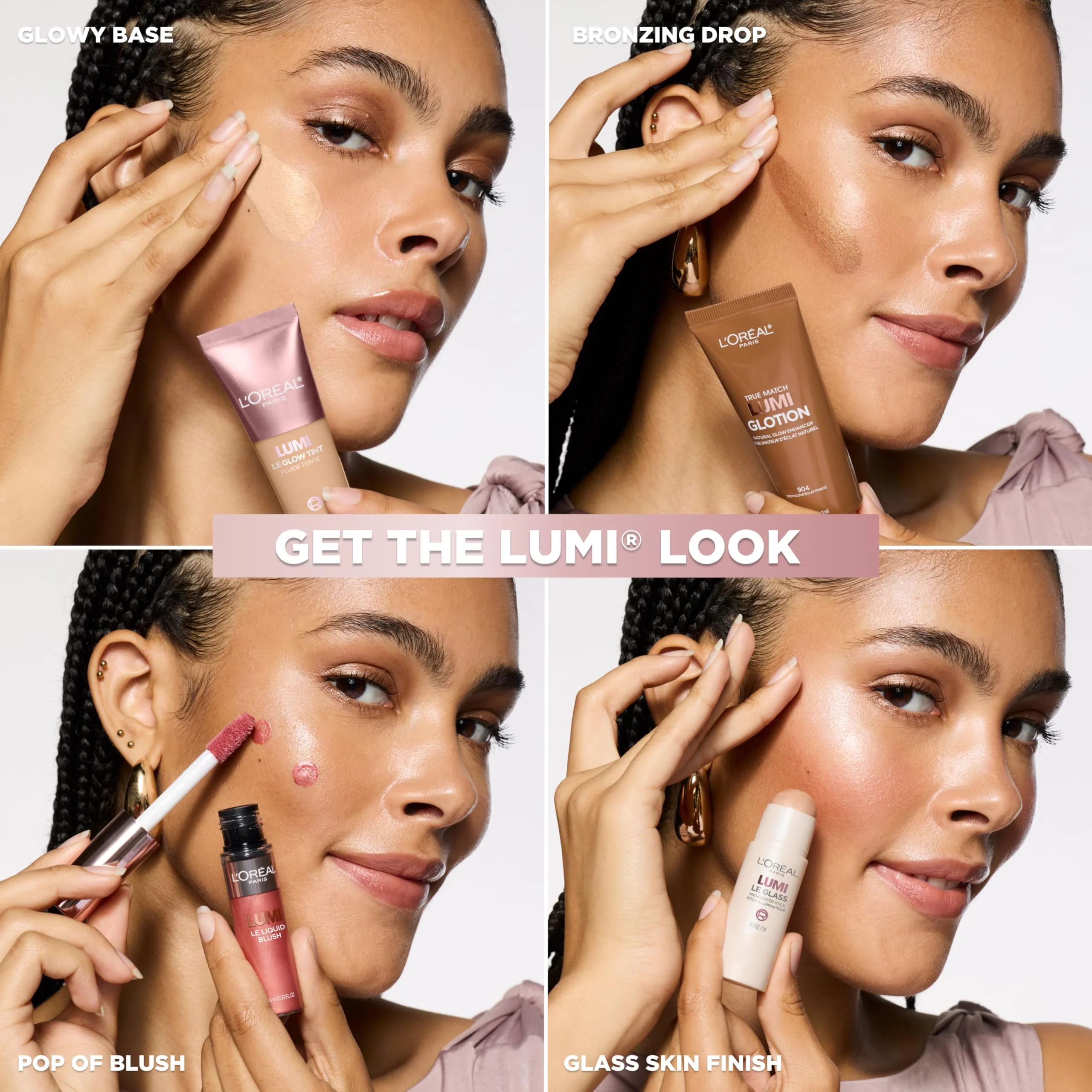 L'Oreal Paris Makeup True Match Lumi Glotion, Natural Glow Enhancer, Illuminator Highlighter, Bronzing Drops For a Sun-Kissed Glow, 903 Medium - Image 3