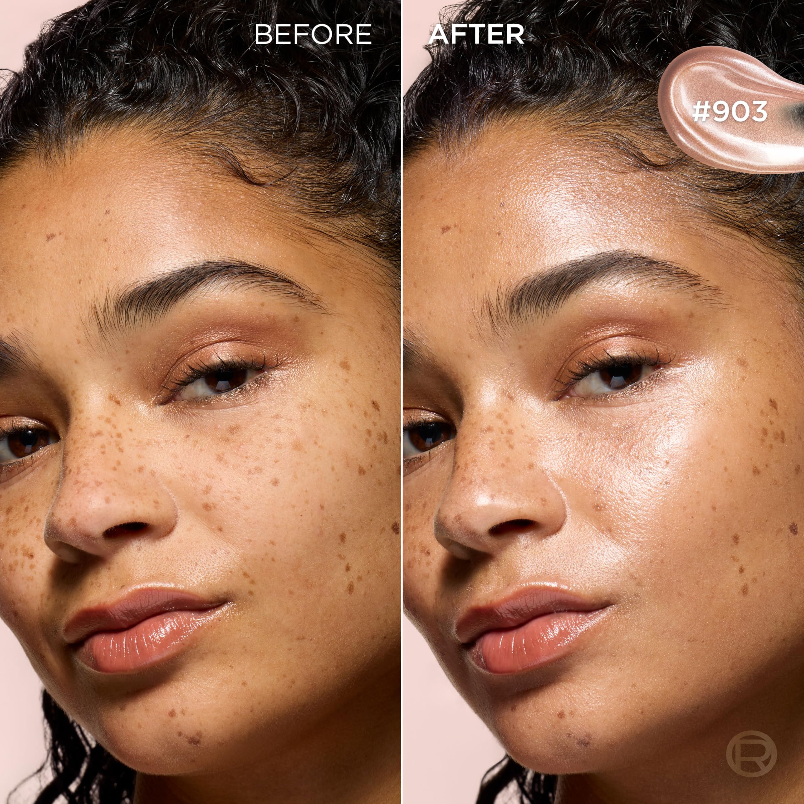 L'Oreal Paris Makeup True Match Lumi Glotion, Natural Glow Enhancer, Illuminator Highlighter, Bronzing Drops For a Sun-Kissed Glow, 903 Medium - Image 9