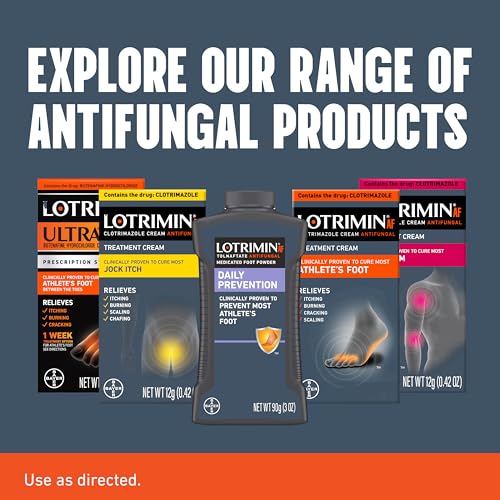 Lotrimin AF Cream for Athlete's Foot, Clotrimazole 1% Antifungal Treatment, Clinically Proven Effective Antifungal Treatment of Most AF, Jock Itch and Ringworm, Cream, 1.1 Ounce (30 Grams) (New Look) - Image 2