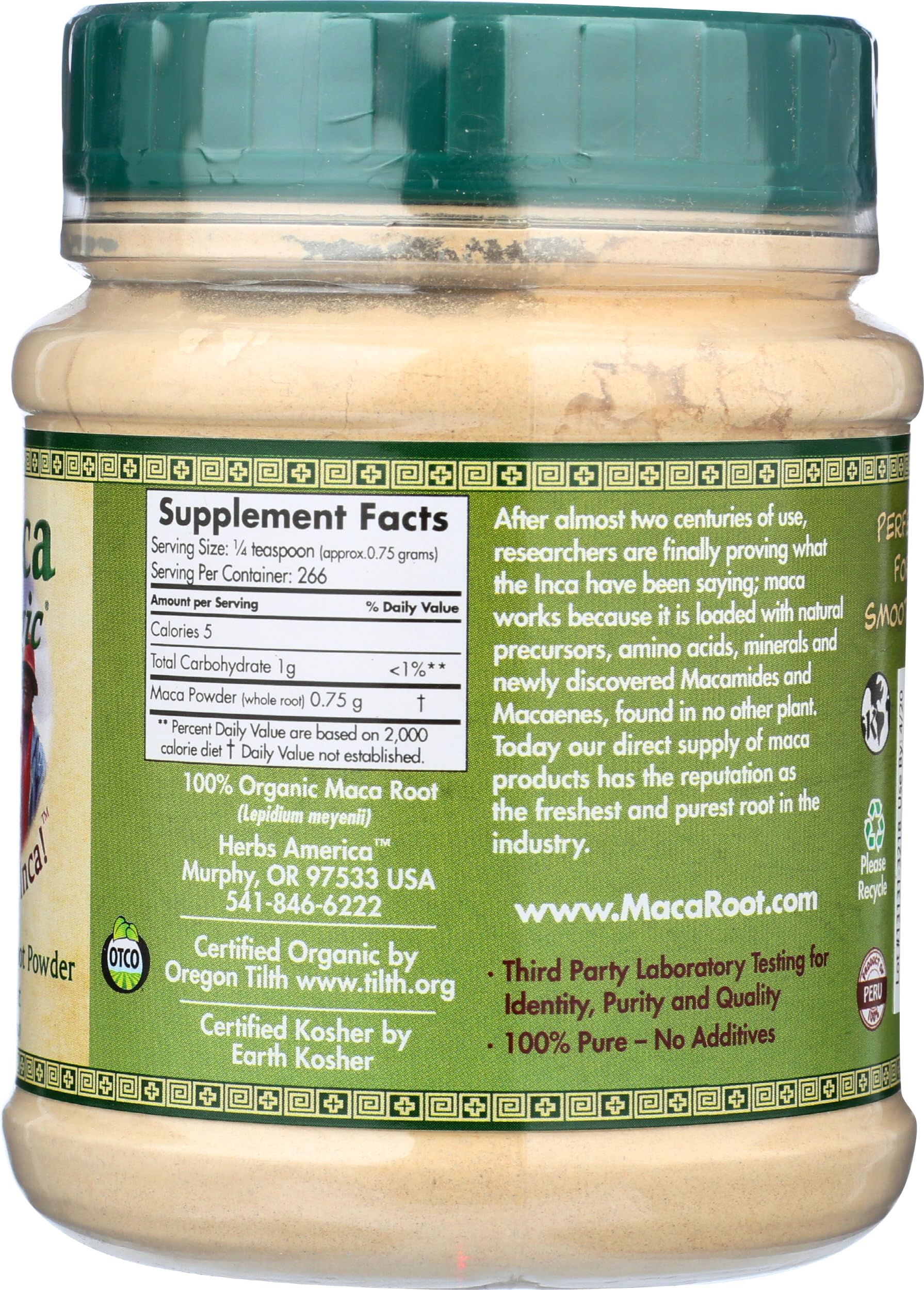 Maca Magic Organic Black Maca Powder - Raw Maca Powder - Raw Premium Maca Powder - Yellow Maca Powder - Raw Red Maca Root Powder - Miracle in The Andes - Maca Superfood Powder Powder - 7.1 Oz - Image 3