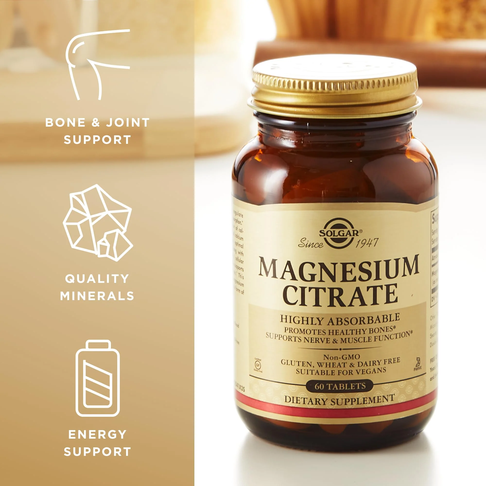 Magnesium Citrate - 60 Tablets - Image 4