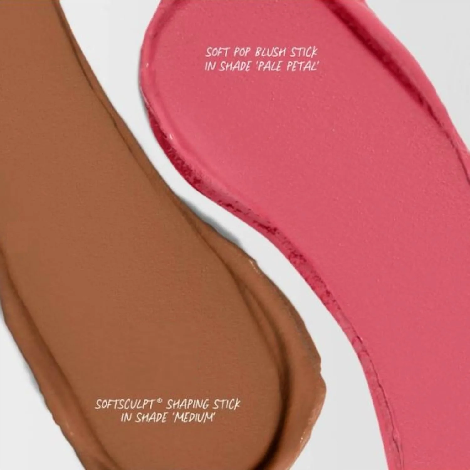 Makeup By Mario Sculpt & Pop On the Go Duo Contour and Blush Stick - Medium/Pale Petal - Warm Golden/Soft Pink - Image 3