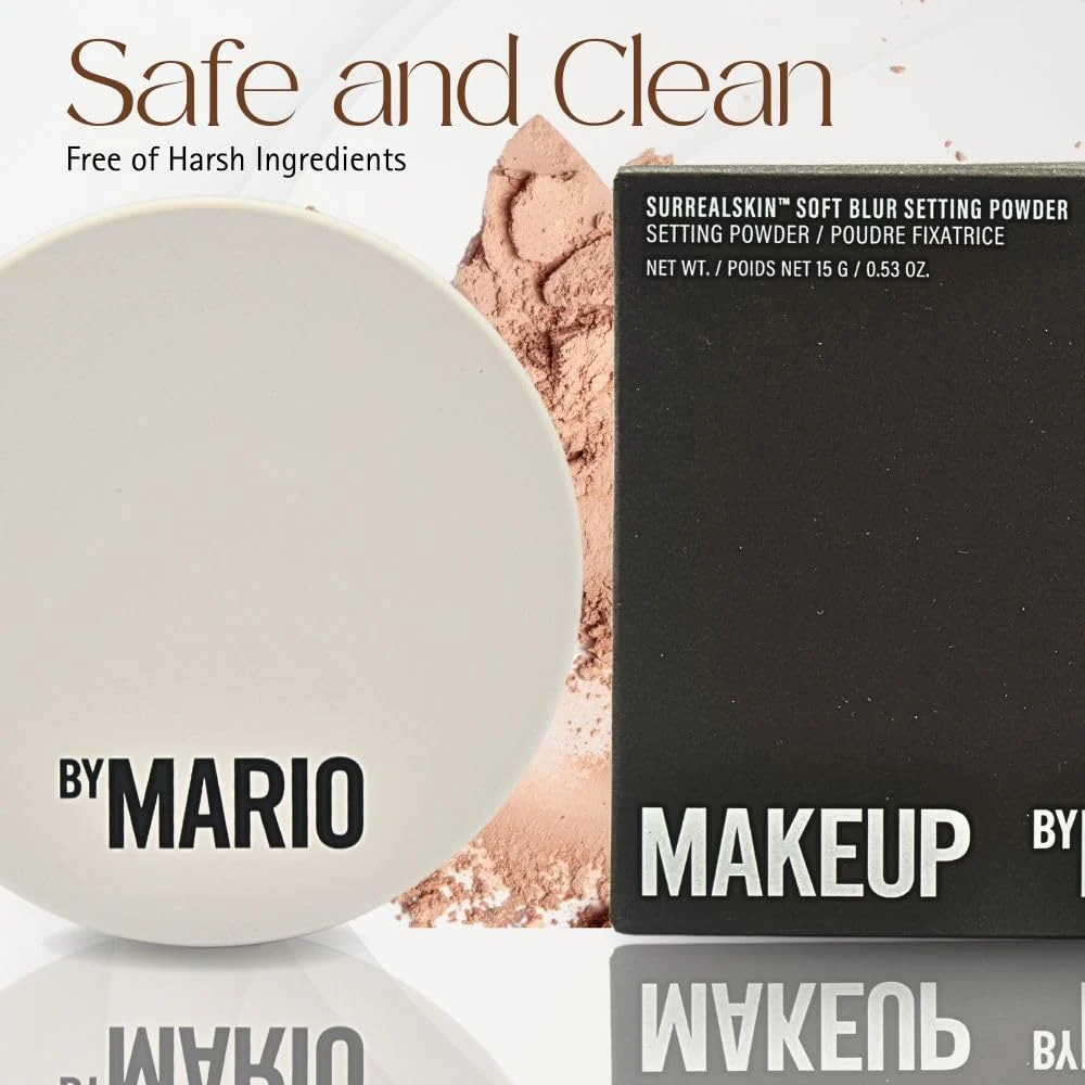 Makeup By Mario SurrealSkin Soft Blur Setting Powder - 3 Neutral Peach - Image 3